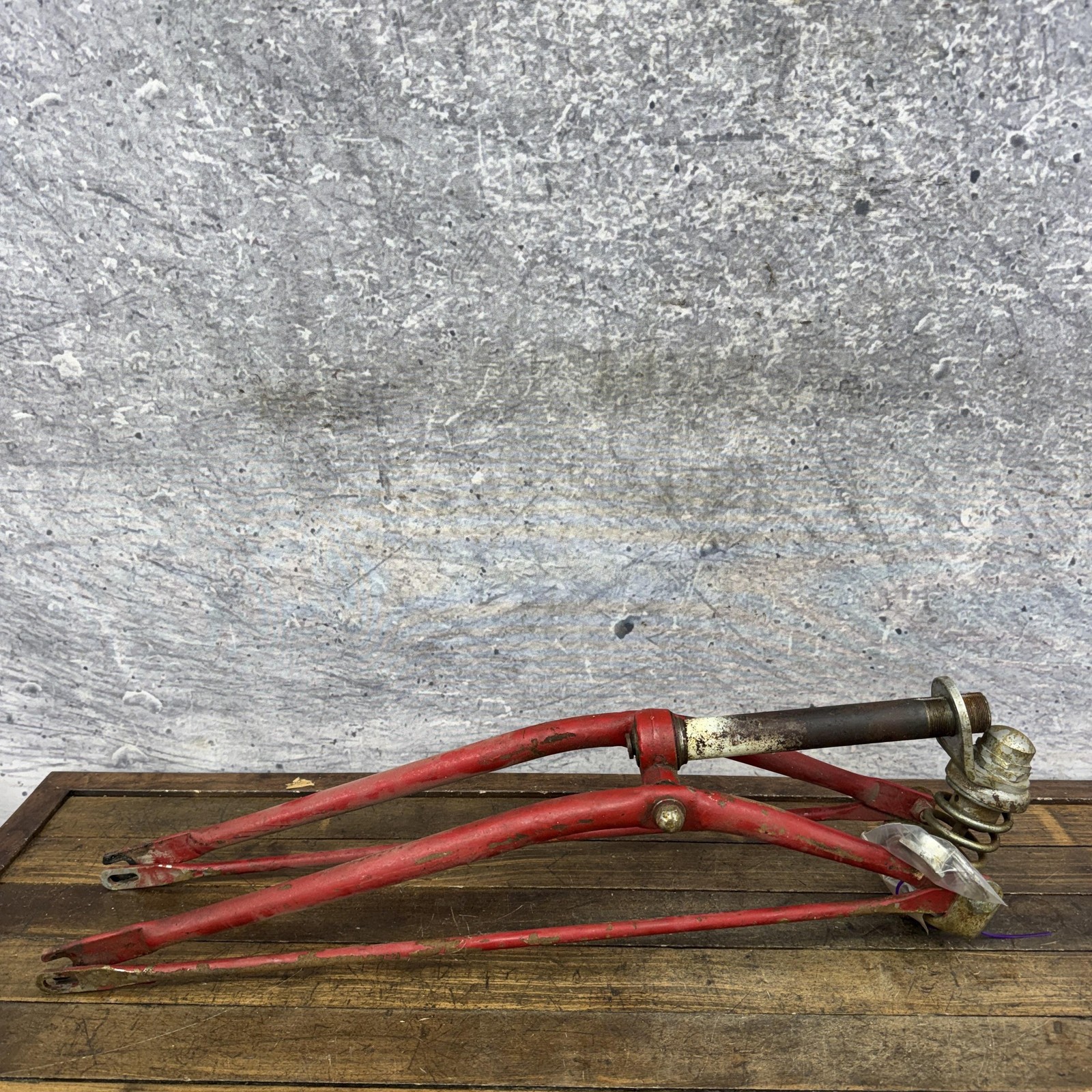 Vintage Monark 26in Springer Fork 1 In Threaded Cruiser Balloon Tire Cruiser
