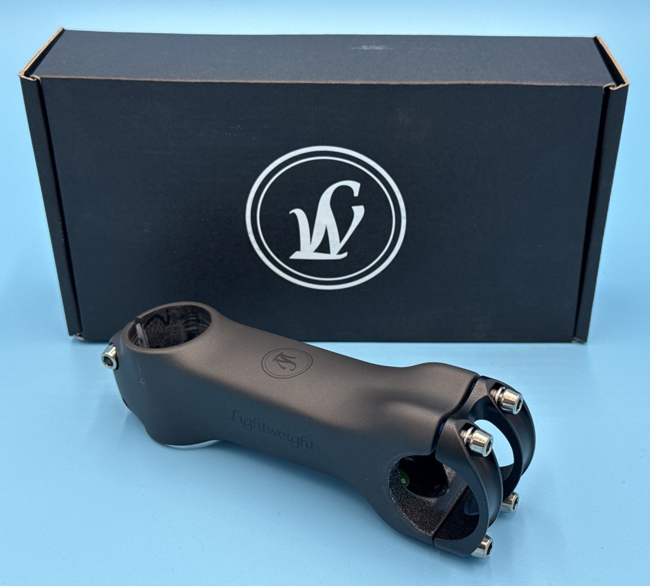 Lightweight GERMANY Bügelhalter SCHWARZ ED 110mm Carbon Fiber 1-1/8″ Stem