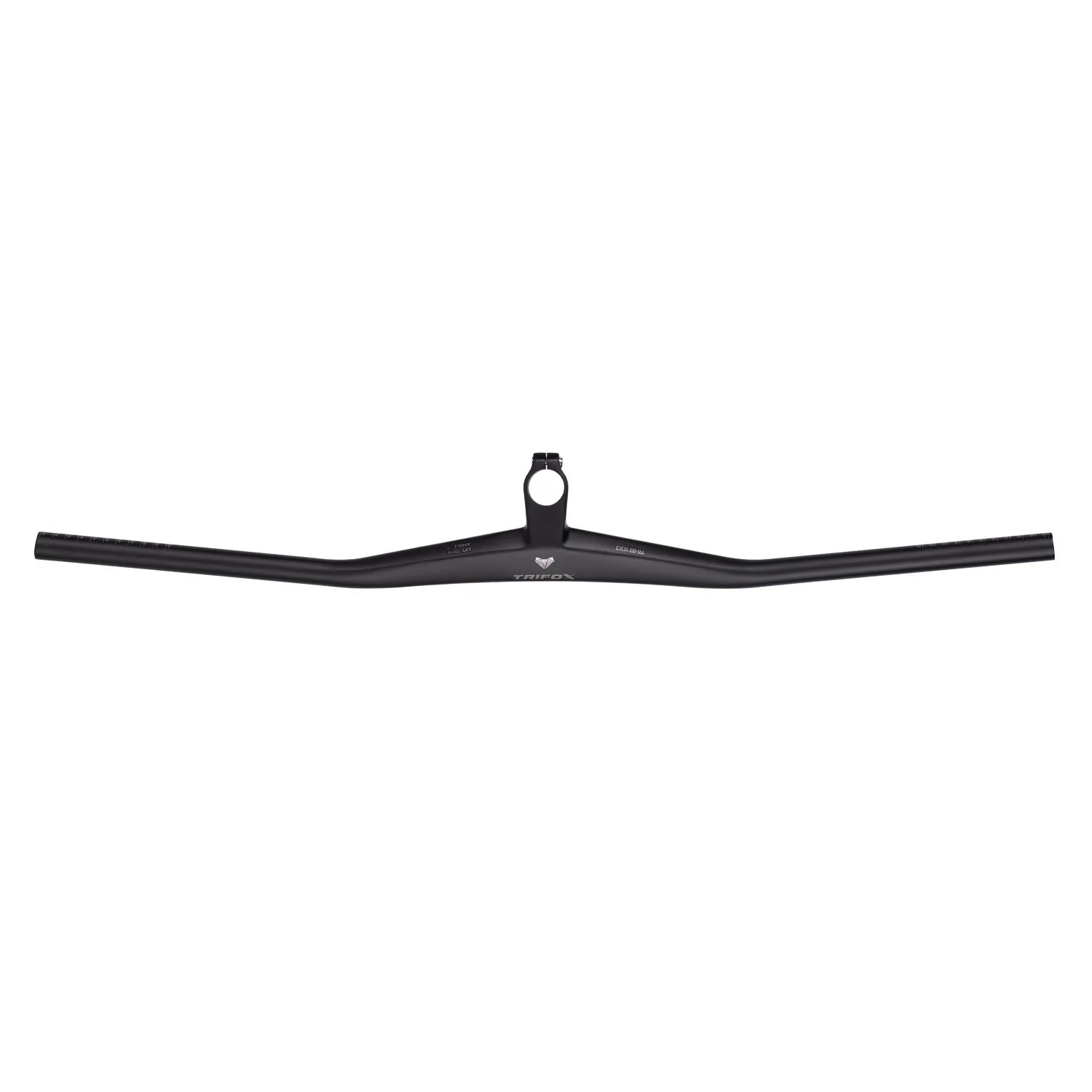 Carbon MTB Bicycle Handlebar 2 Degree UD Matte Integrated Riser Flats Handlebar