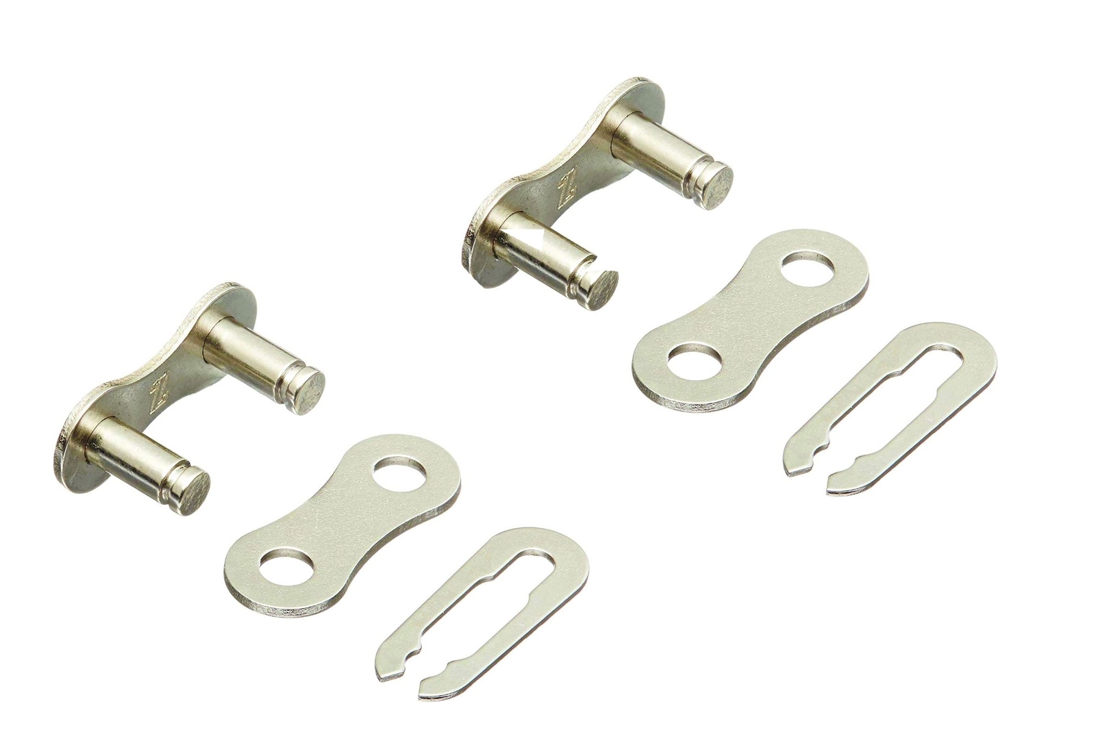 GENUINE KMC STEEL MASTER LINK 1/2X1/8 SOLD BY PAIR CHROME
