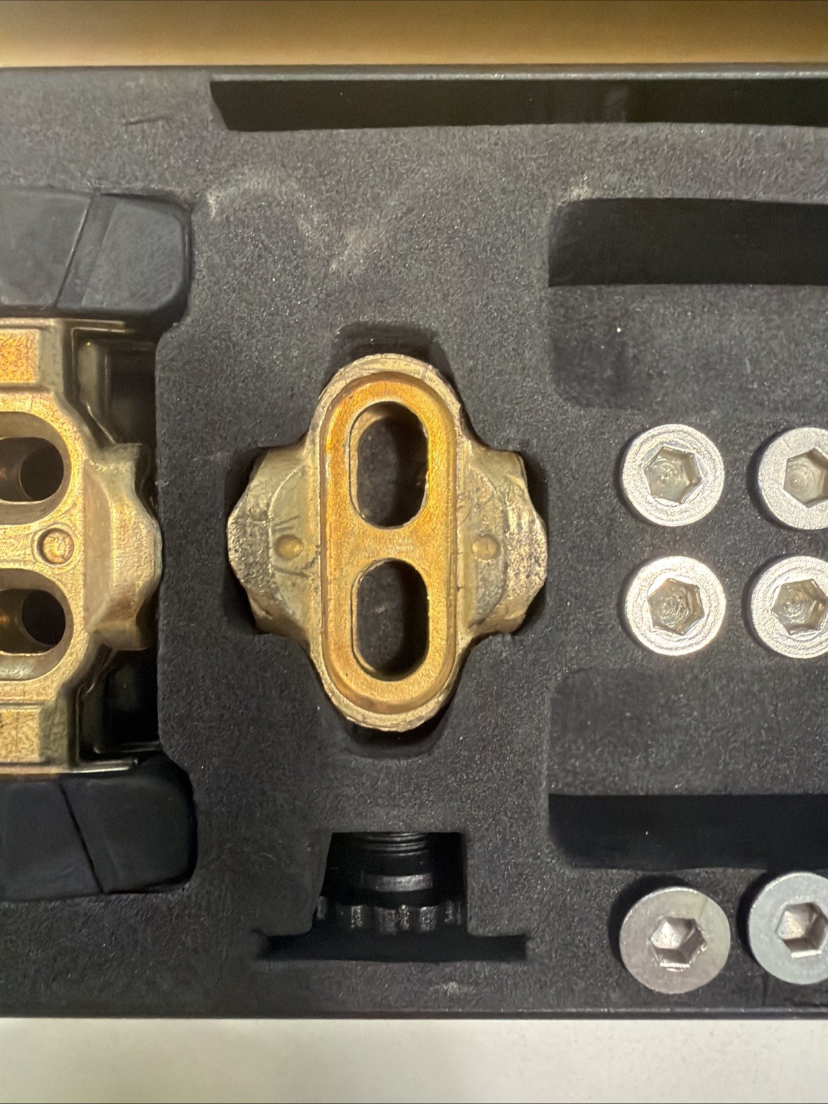 Crankbrothers Egg Beater 11 Pedals – Dual Sided Clipless Titanium/Gold