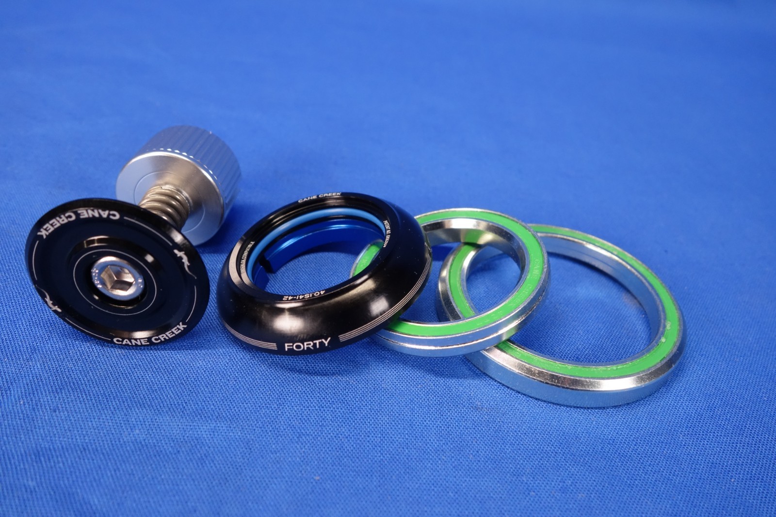 Cane Creek 40 Tapered Inset Headset IS42/28.6 IS52/40 Compression Plug & Top Cap
