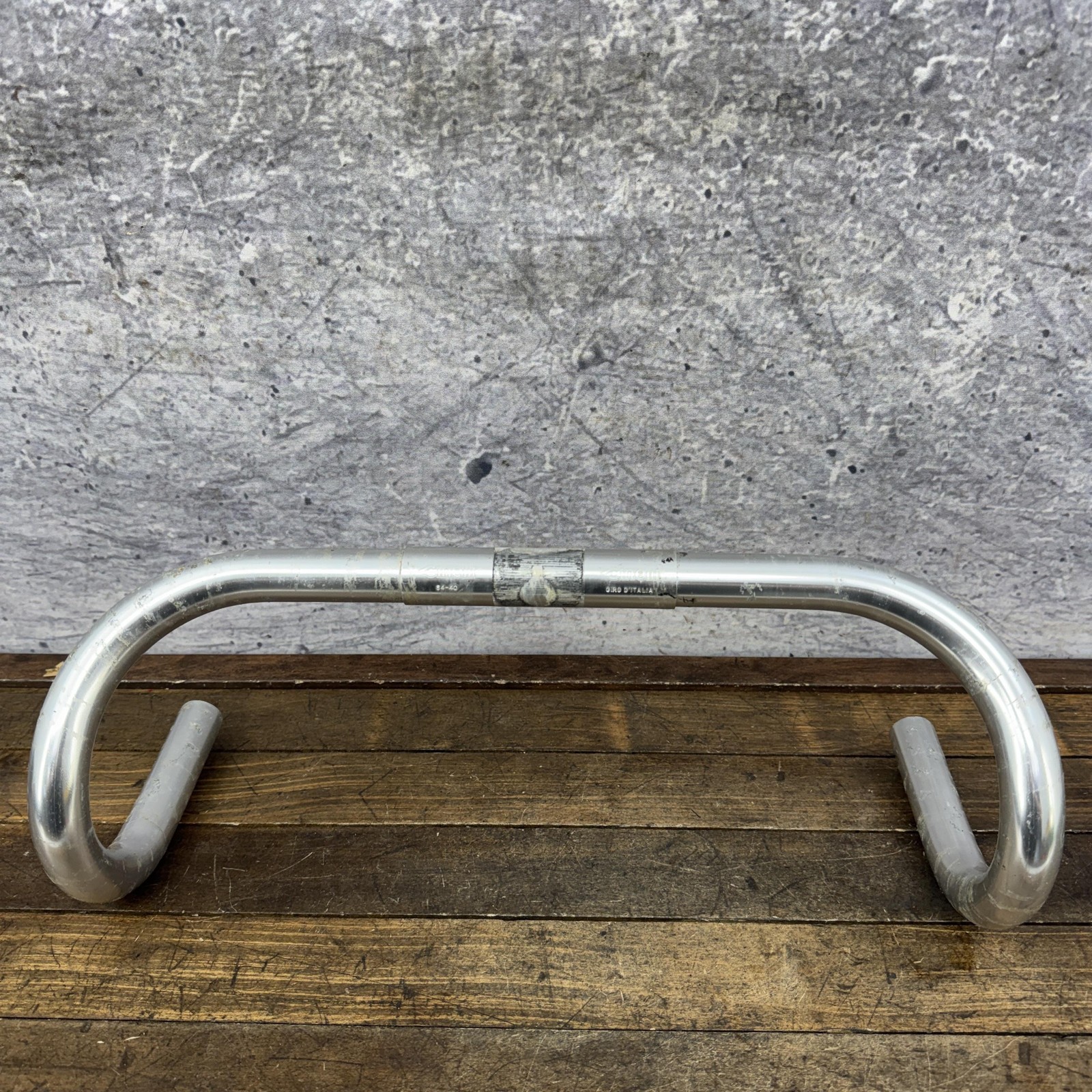 Vintage Cinelli Giro D’Italia Drop Handlebar 40cm 26.4 mm Clamp Silver Road Bar