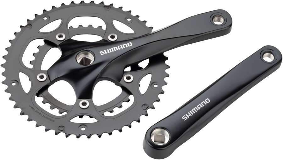 Shimano Claris FC-RS200 Crankset – 175mm, 8-Speed,50/34t, 110 BCD, Square Taper
