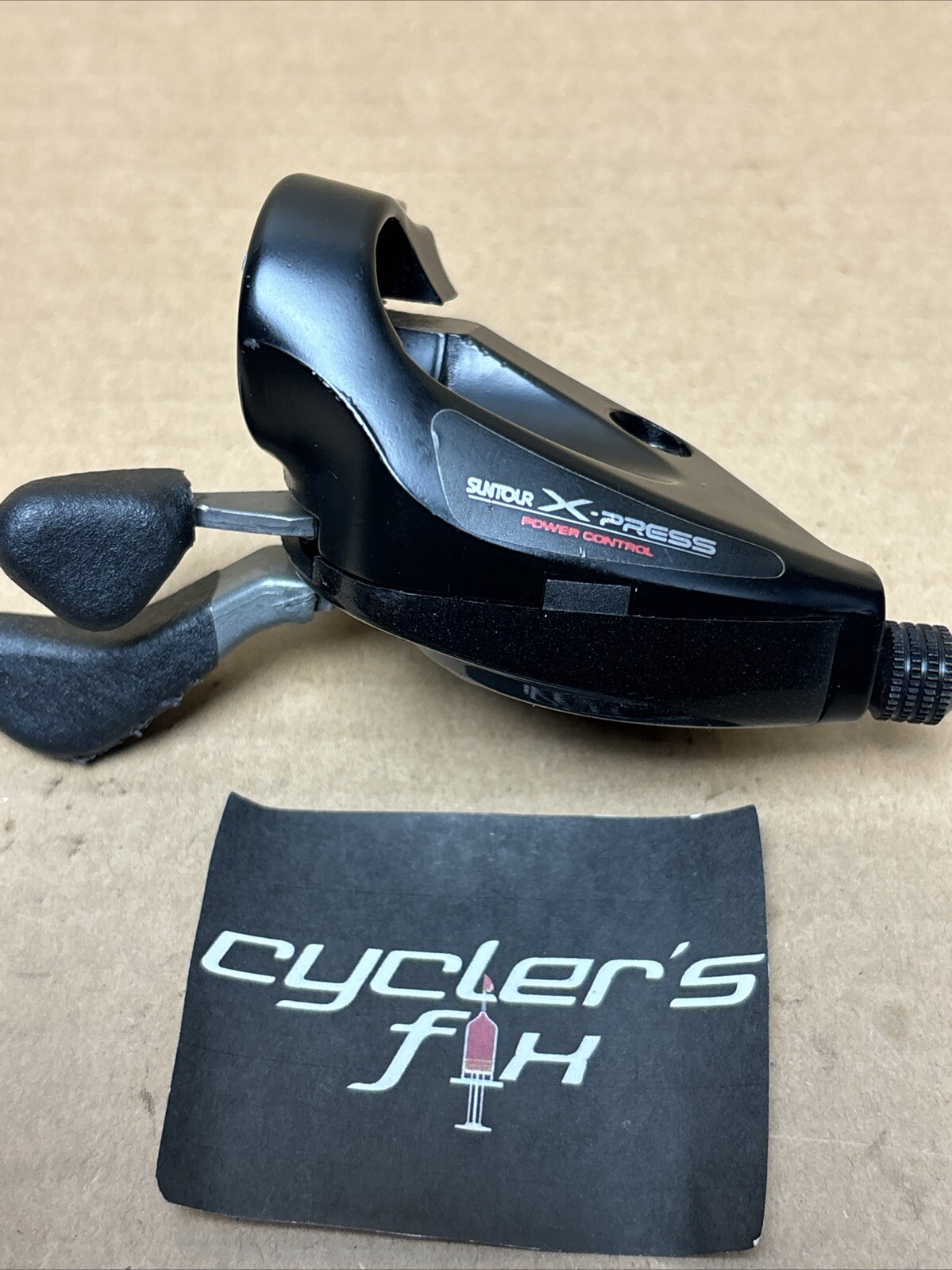 NOS Suntour 3×7 X-Press Accushift Thumb Shifter Set Mtb Hybrid Bike Fuji Trek
