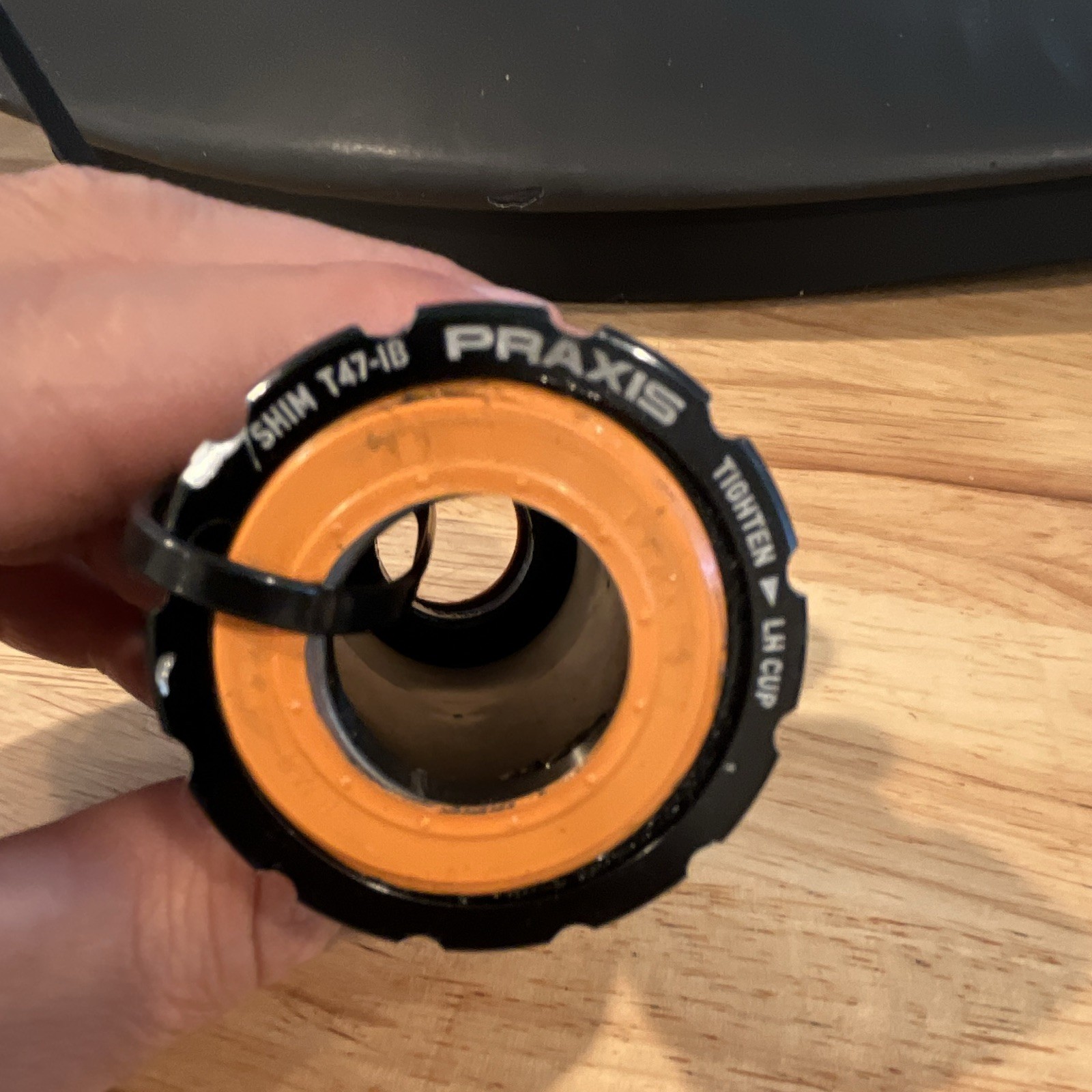 Praxis T47 Integrated Bottom Bracket for Shimano Hollowtech II 24mm Cranks