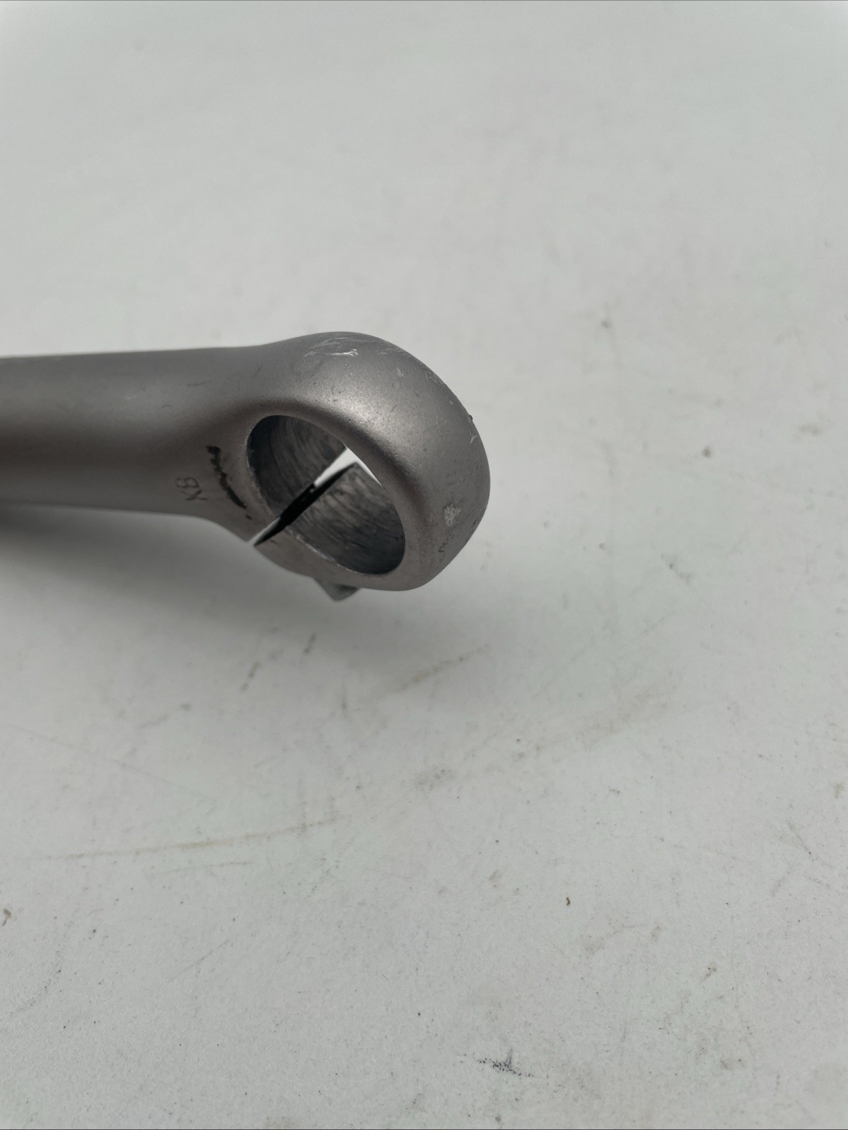90s Era Ritchey Logic Expert Bar Ends Forged Alloy Clamp Long Bend Silver