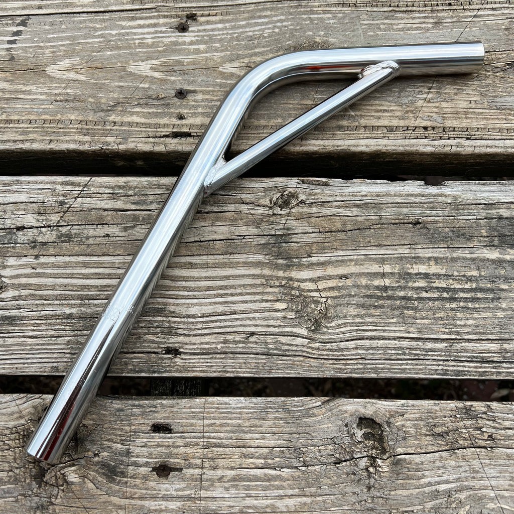 MCS BMX CrMo 7/8″ (22.2mm) LaidBack Seatpost With Support Chrome