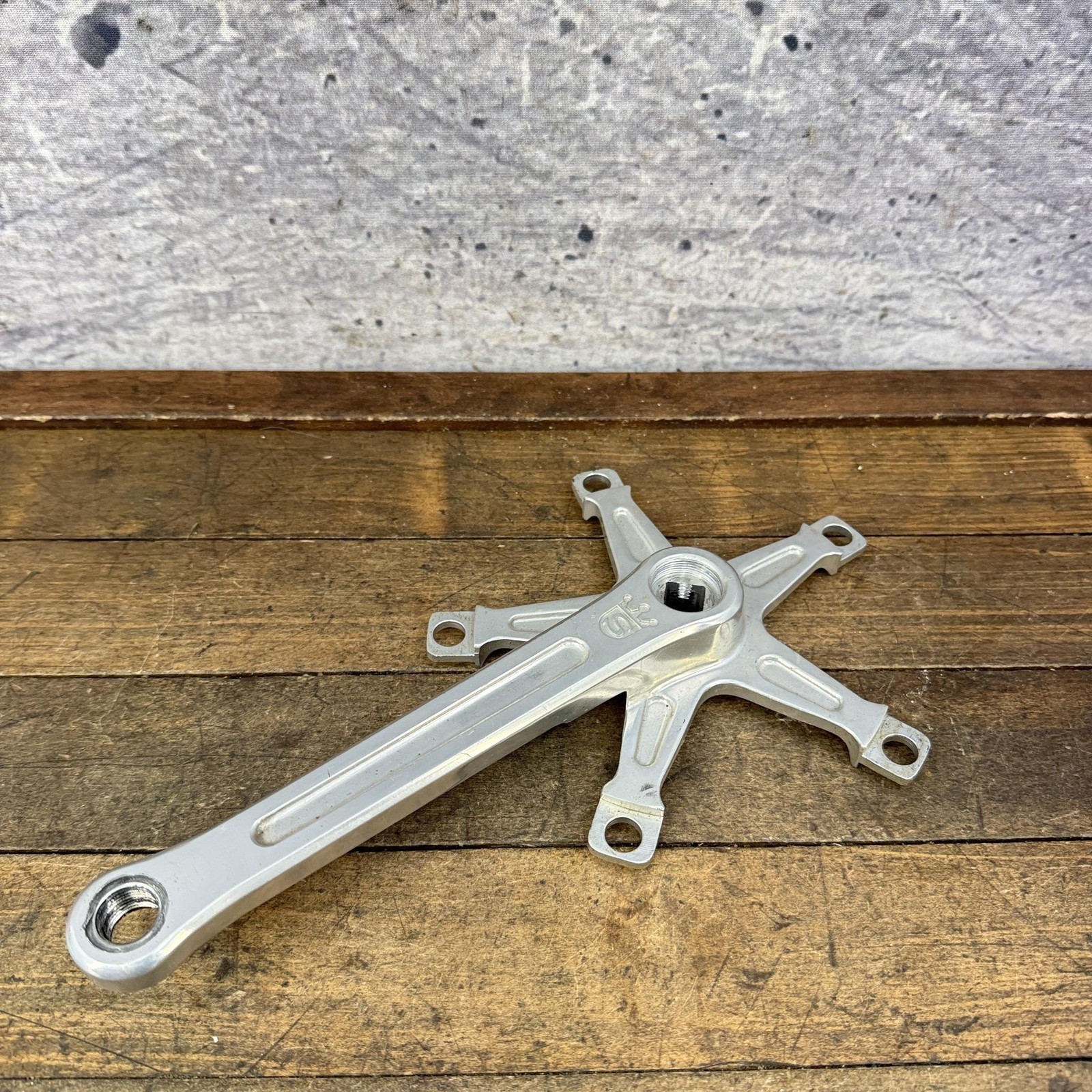 Vintage Sugino Crown Crank Arm RIGHT 144 BCD 171 BCD 5-Bolt Square Taper Road