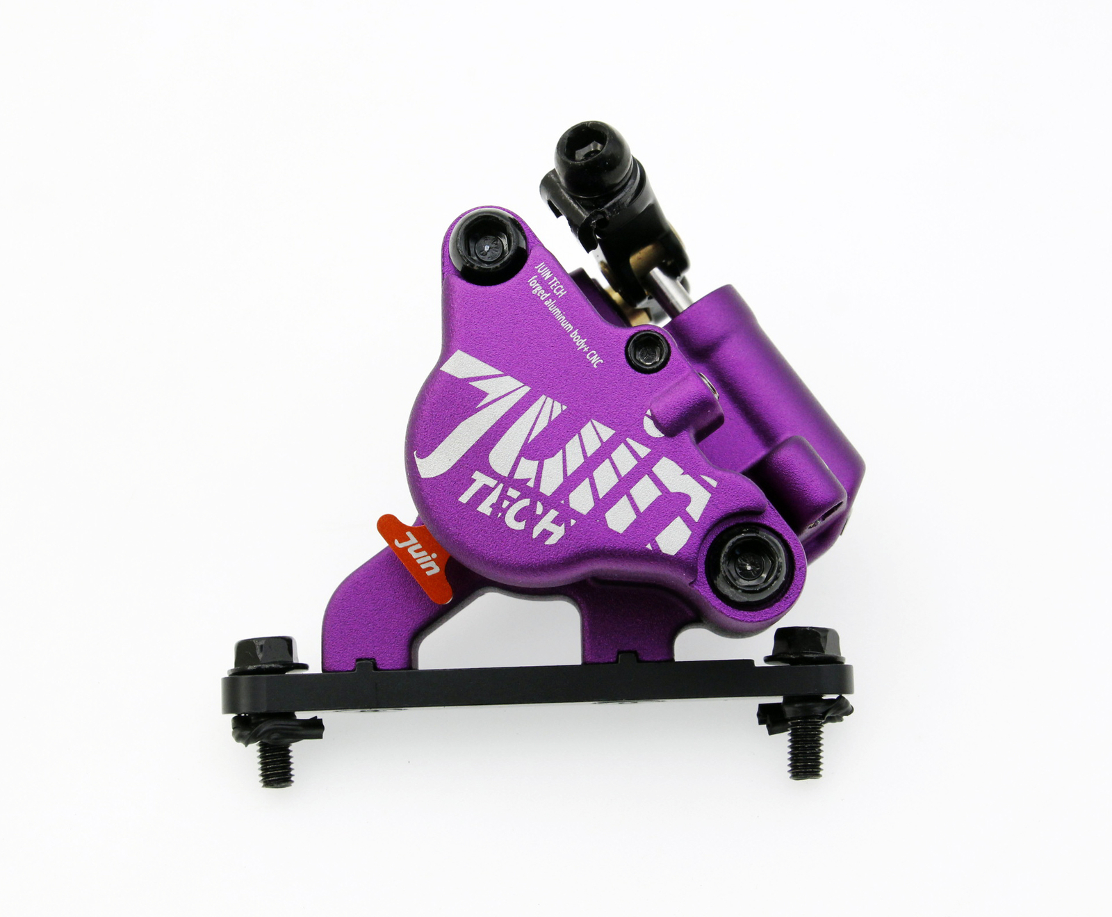 Juin Tech GTF6 Cyclocross Bike 6-Piston Hydraulic Brake Caliper Set Purple