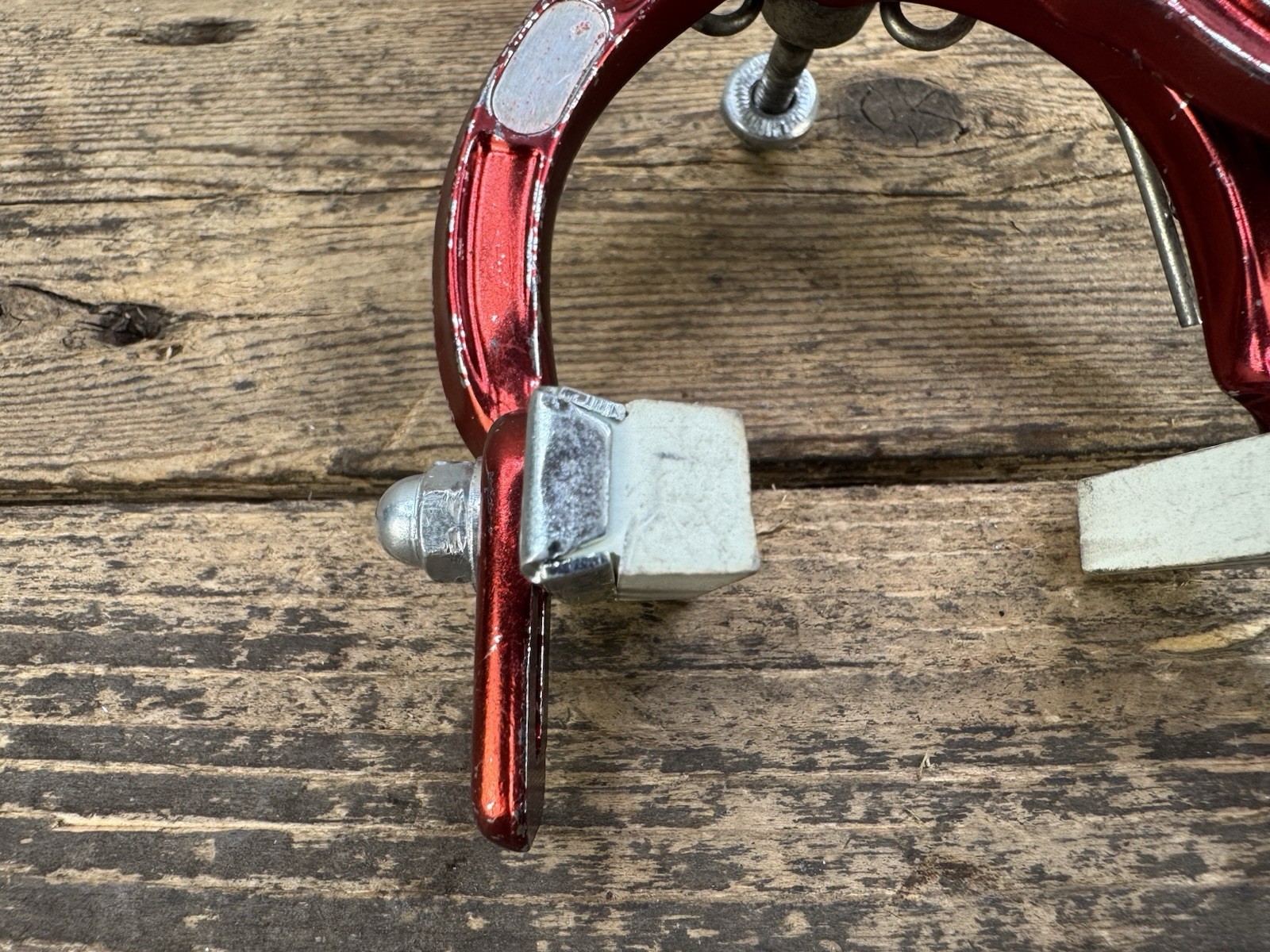 Dia Compe Mx 1000 Red Rear Brake Caliper 05/82 Vintage Old School Bmx
