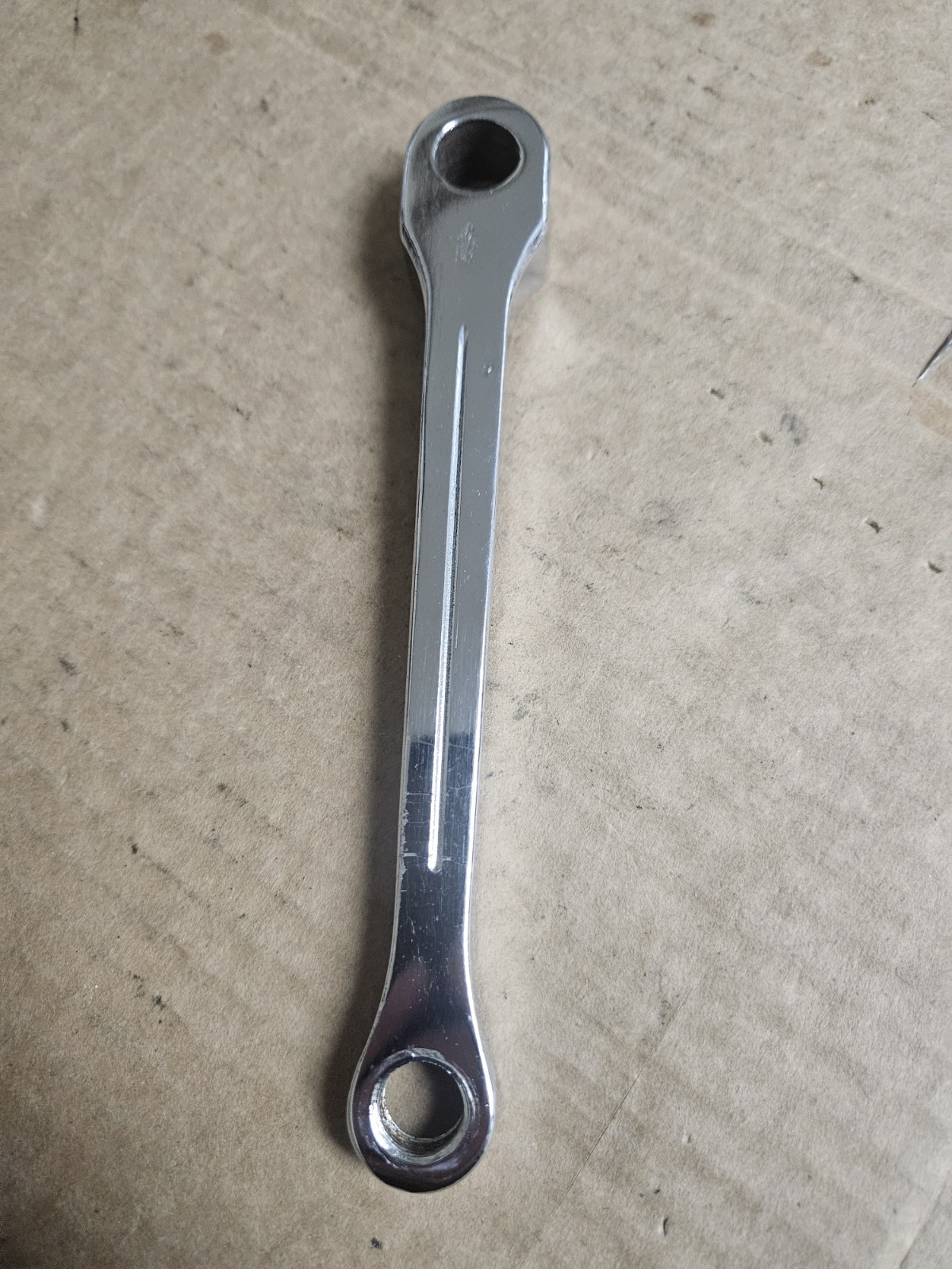 Vintage Cottered Crankset, Raleigh Sir Walter, 3 Arms, 165mm 52/40 T, w/ BB