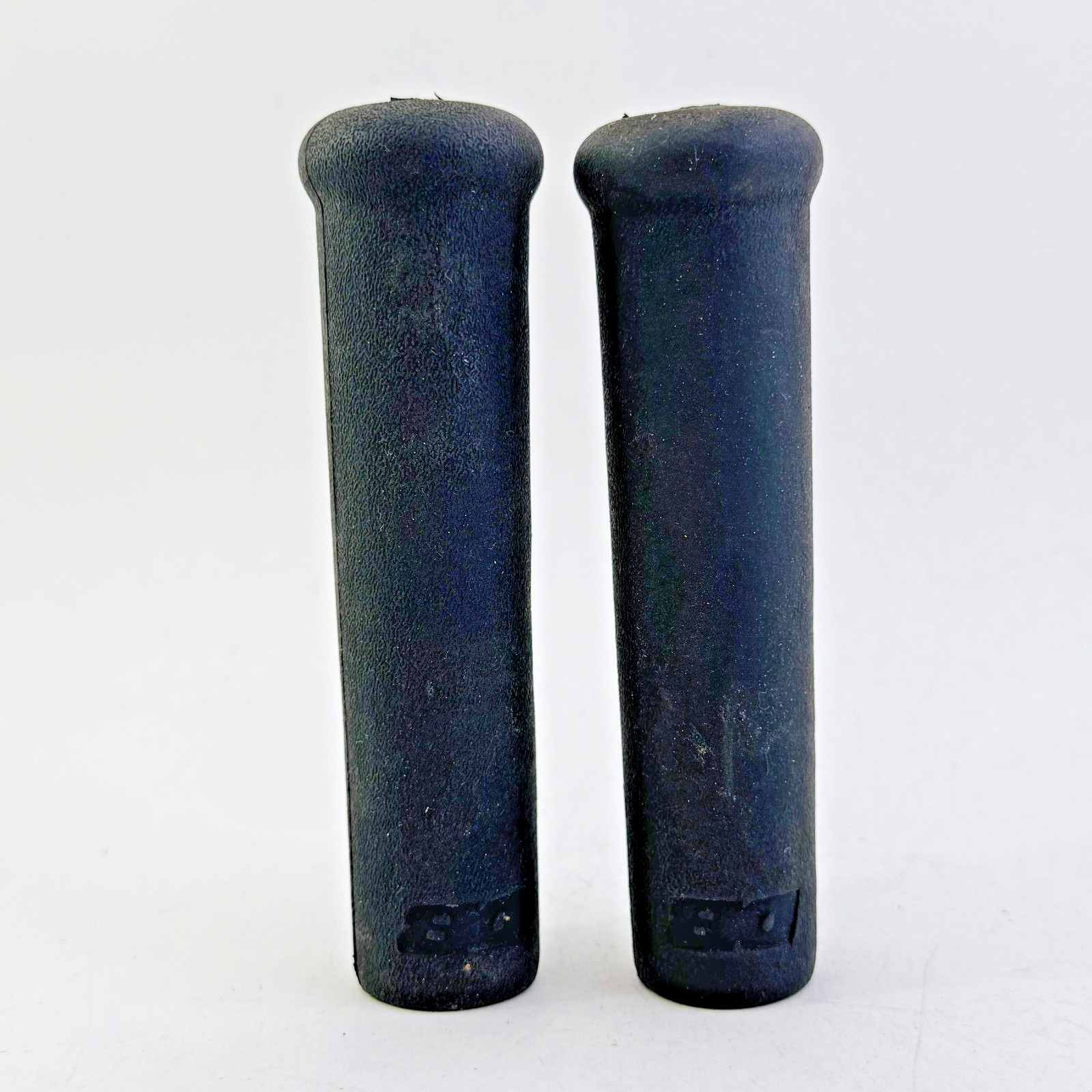 Vintage DB Bicycle Handlebar Grips Pair Black Foam Slip-On Bike Universal A96