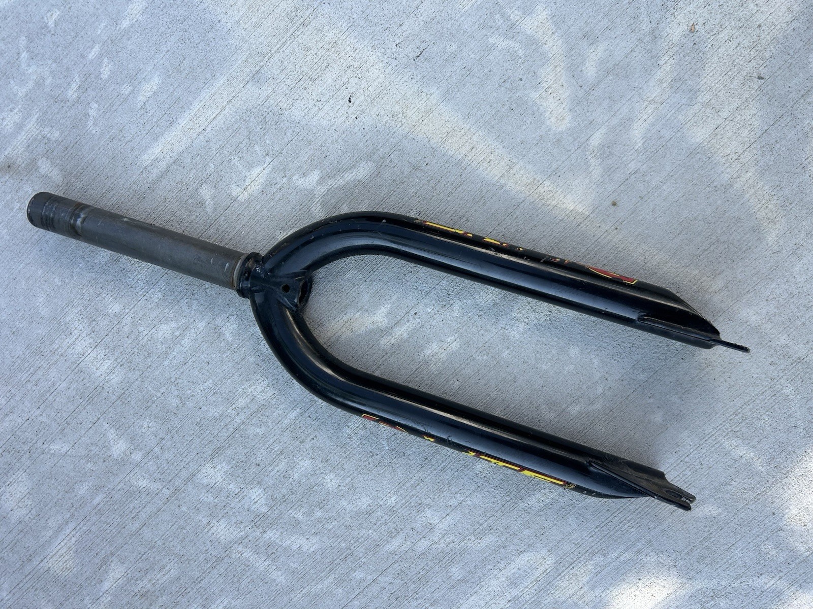 Powerlite Forks Threadless Black 20in 1 1/8 BMX Mid Old School Bike Original