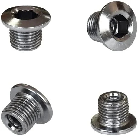 5 pcs for Each Single/Double/Triple Chainring Bolts Screws Disc Crankset Nuts Ch
