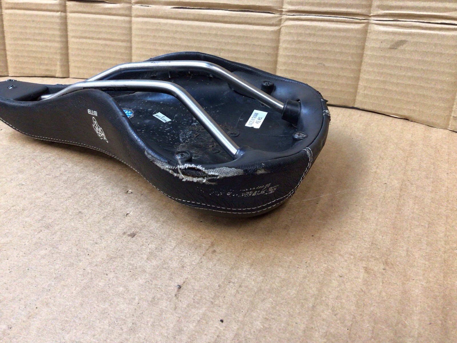 WTB Saddle Titanium Rails 145mm Wide 270mm Long 238g
