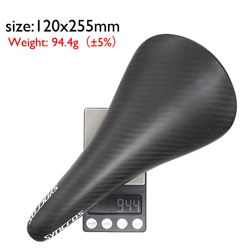 Road Bicycle Carbon Saddle Seamless Aerodynamic/ergonomic Synthetic Design Seat