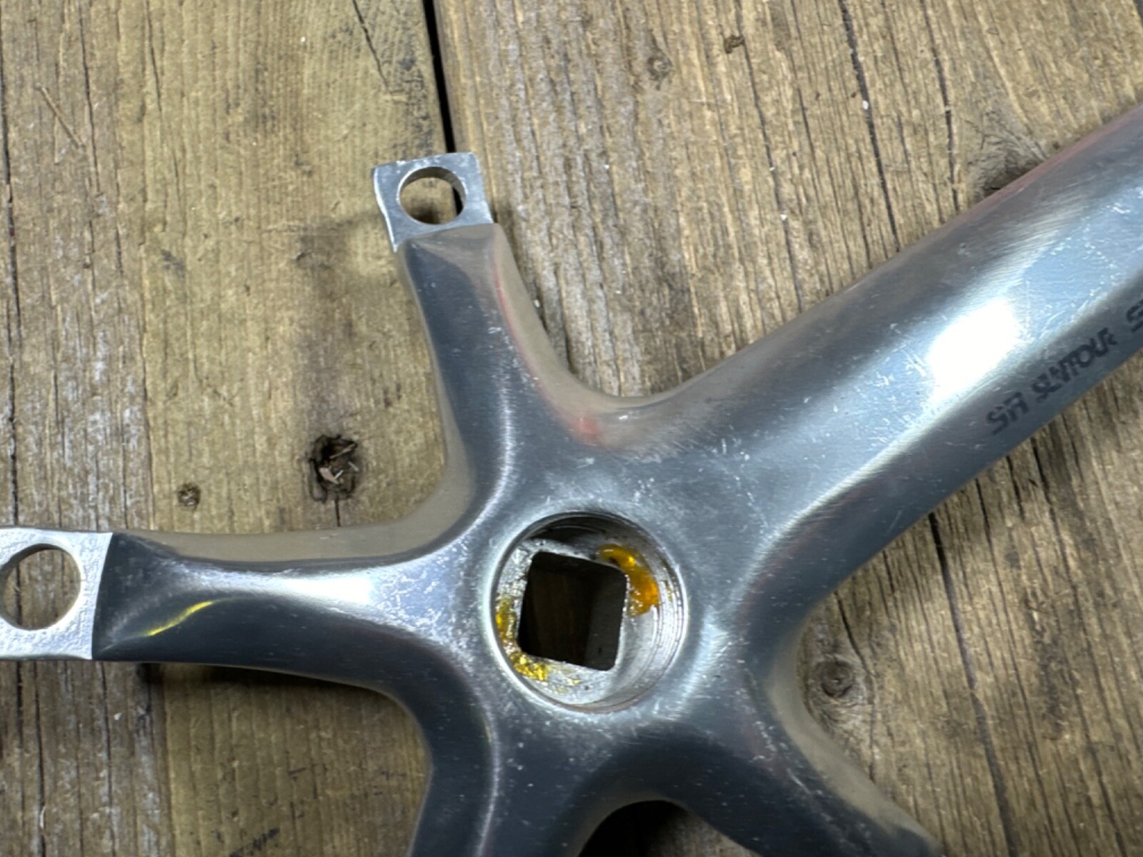 Suntour Superbe 130 mm + 74 mm BCD 170 mm Arms USED Drive Side Only France
