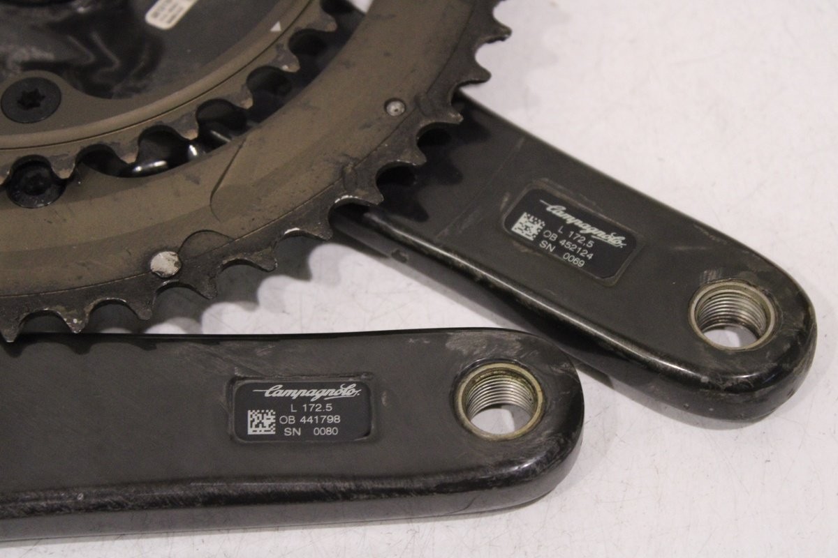 Campagnolo RECORD 11 172.5mm 52/36T 2x11s Crankset BCD:112/145mm