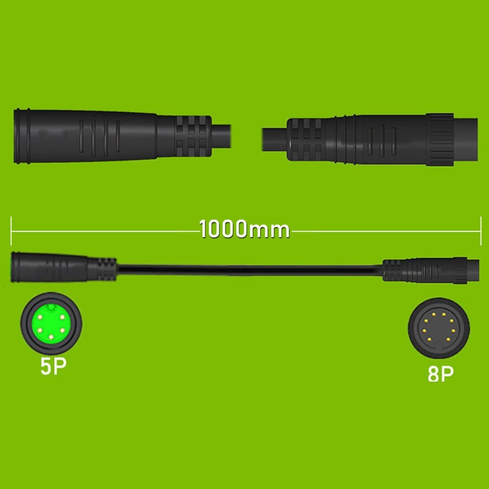 5pin Display 1T1 Cable Ebike Installation Easy Installation For 5pin Display