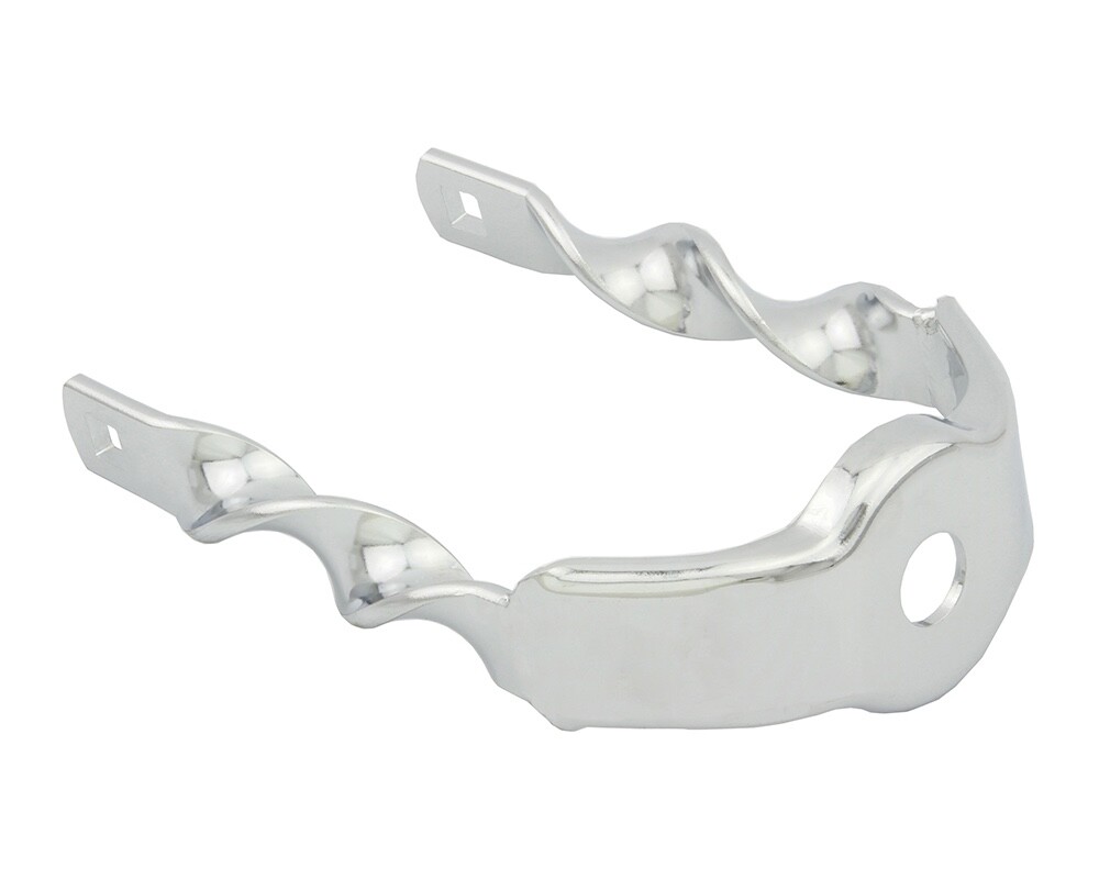 NEW !!!SPRING FORK FLAT TWISTED EXTENDED CROWN CHROME READY TO SHIP !!