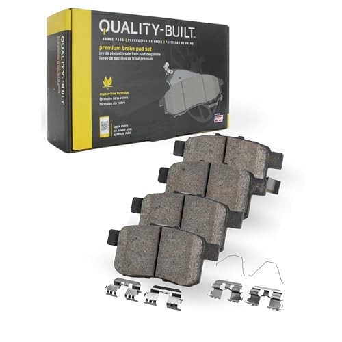 Front Ceramic Brake Pads, Premium 1001-0965C, Compatible with 2003 BP0965-C