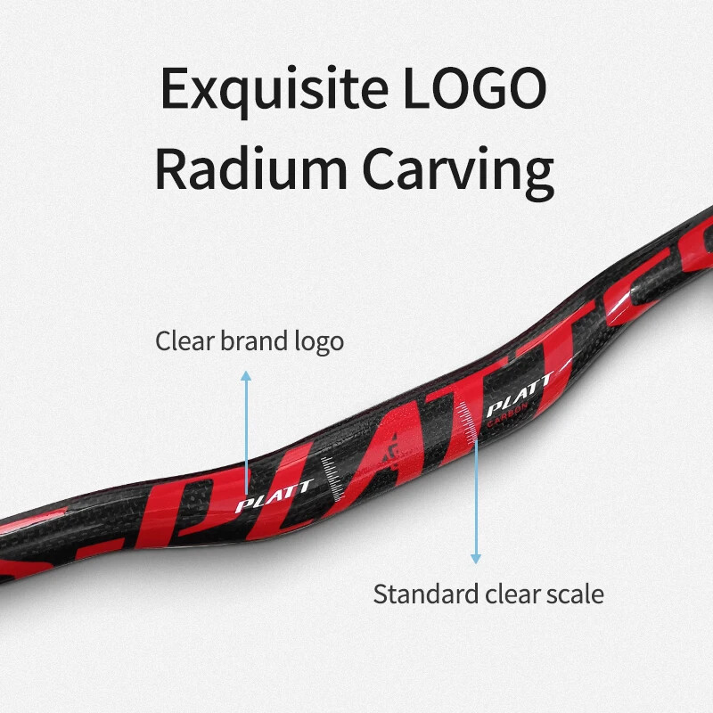 Ultralight Carbon Fiber Handle Bar Mountain Bike Road Bike Riser Bar 720mm
