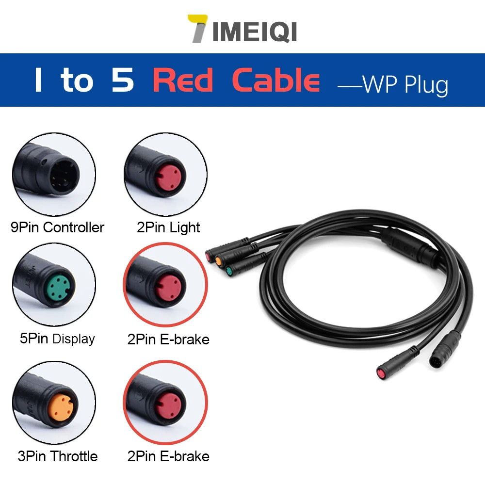 E-bike 3-Mode Sine Wave Waterproof Controller 17A 26A 30A 24V/36V/48V Display