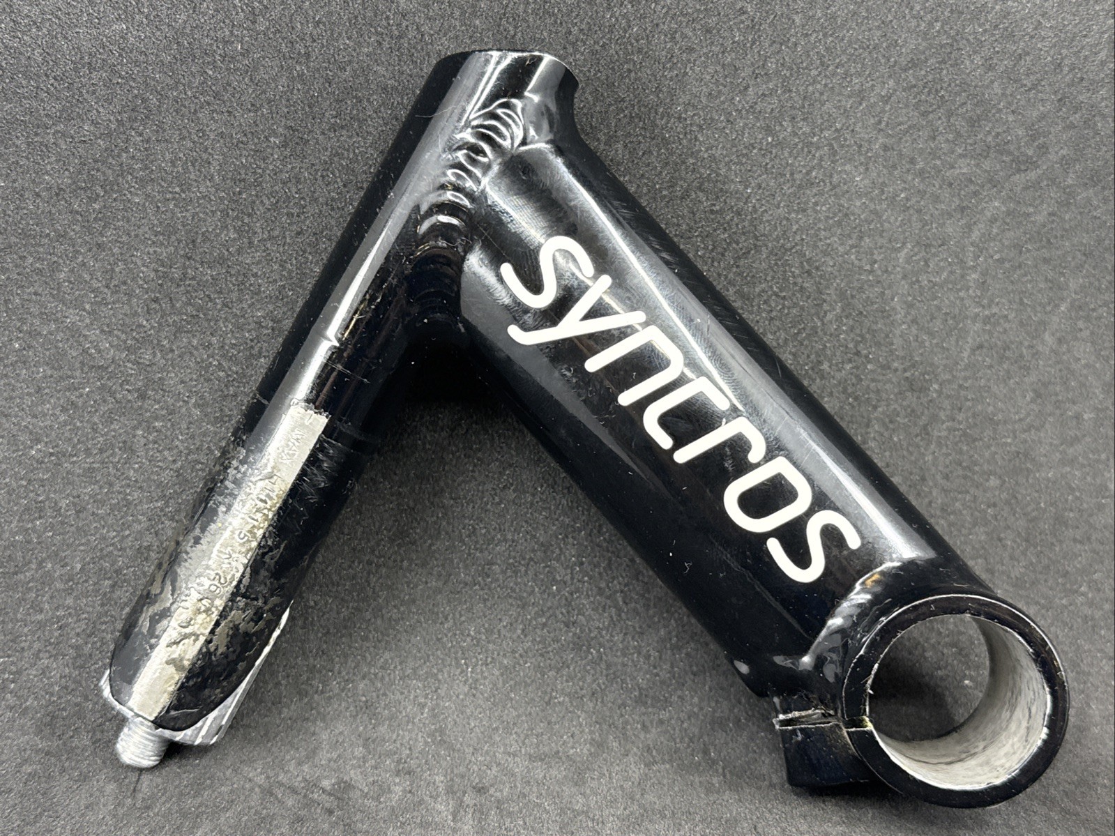 Vintage SYNCROS Black 115mm Length 26.0mm Clamp Alloy 22.2 Quill Road Stem
