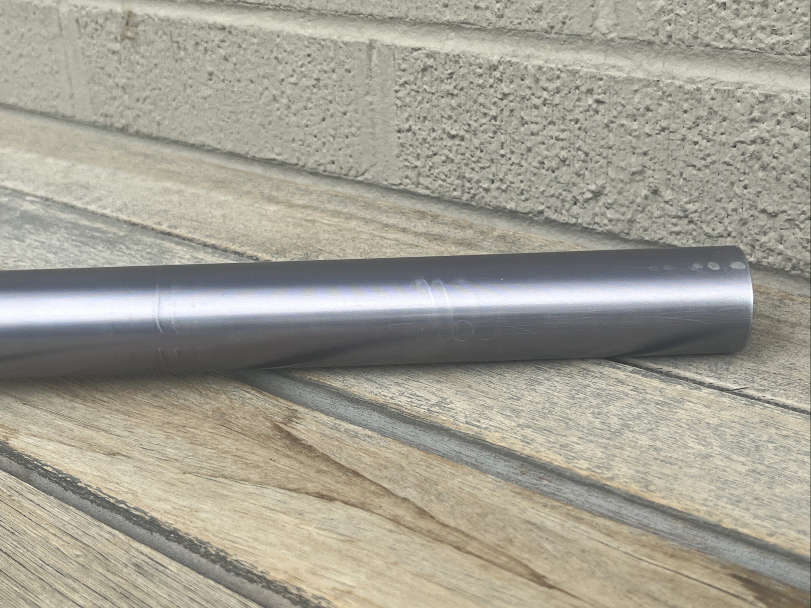 Vintage Woodman Components SL Plus Seatpost 30.9 x 390mm – Gray