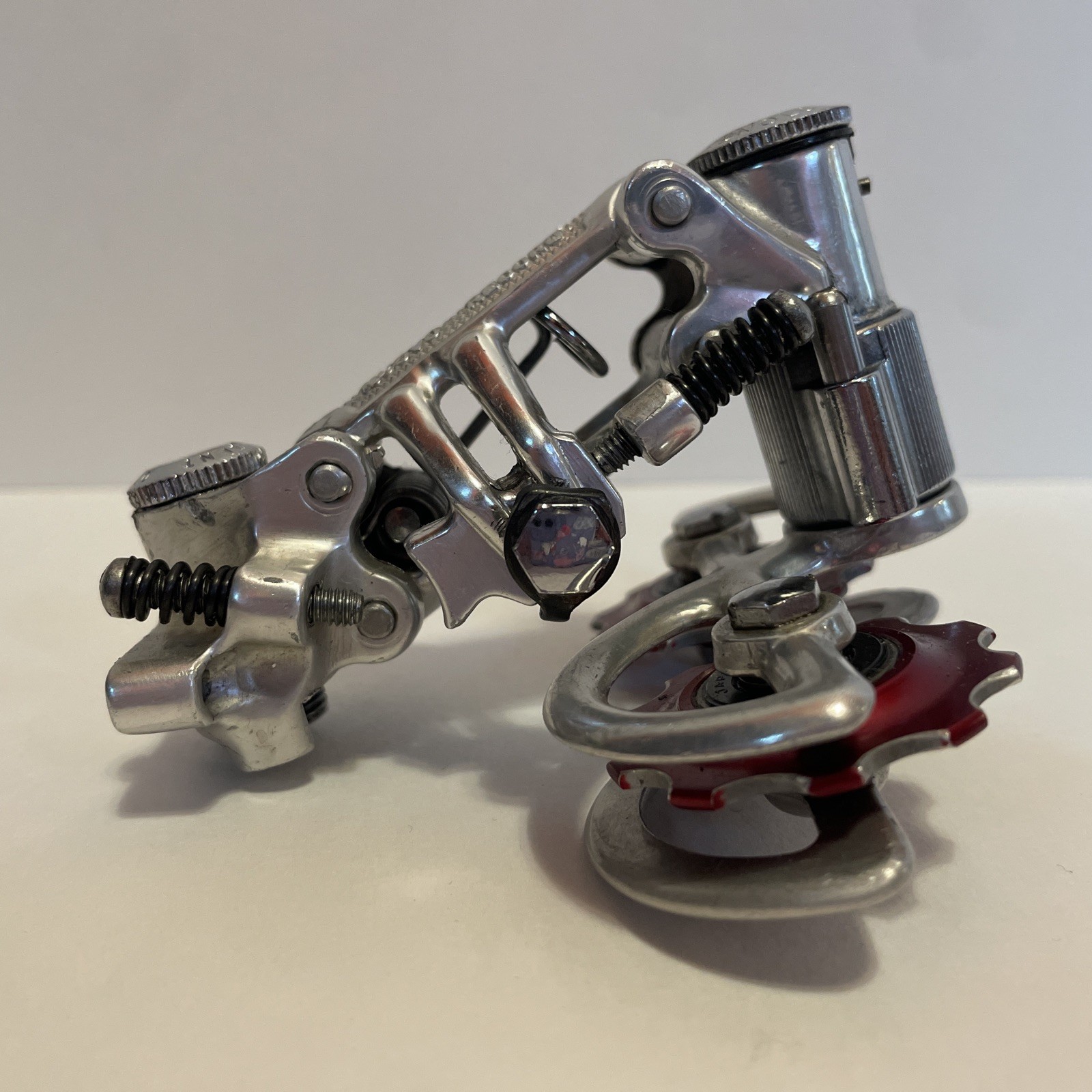 Vintage Campagnolo Nuovo Record Rear Derailleur with Bullseye Pullies
