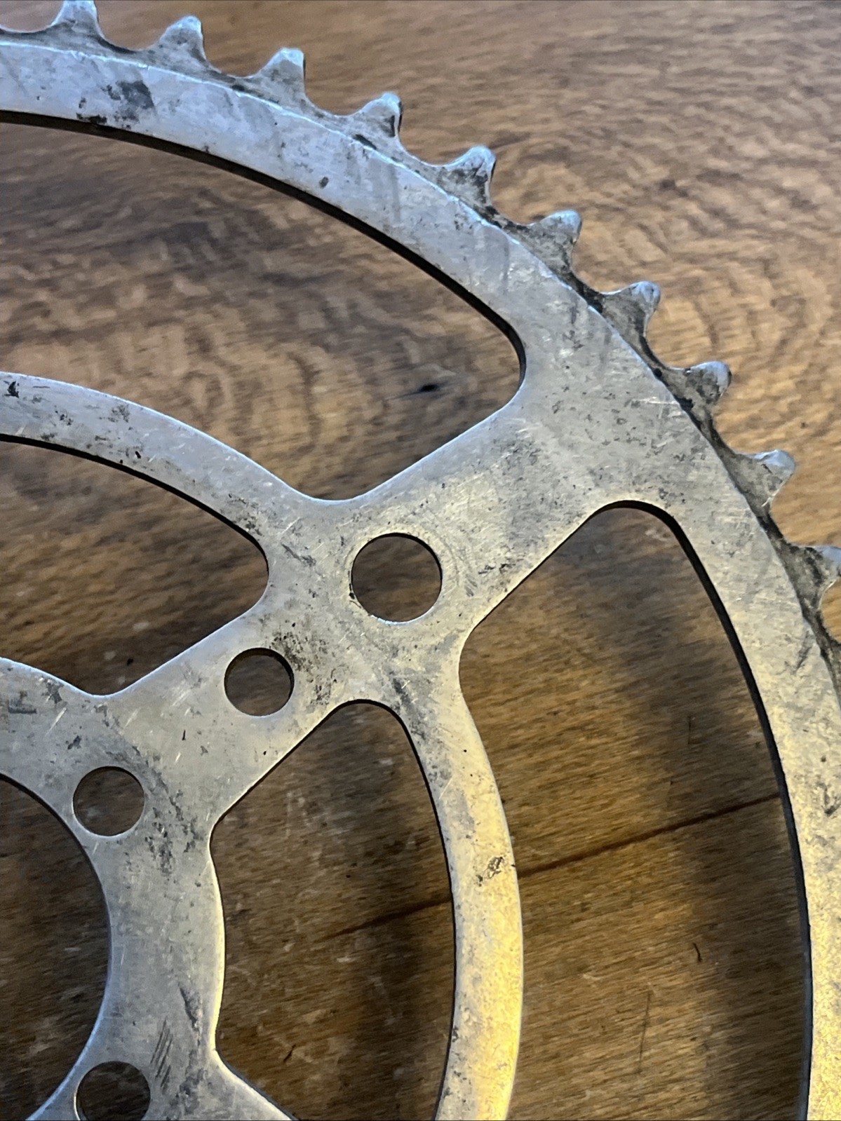 Vintage Nervar (?) 54 T Chain Ring 128 BCD 70s French Road Bike