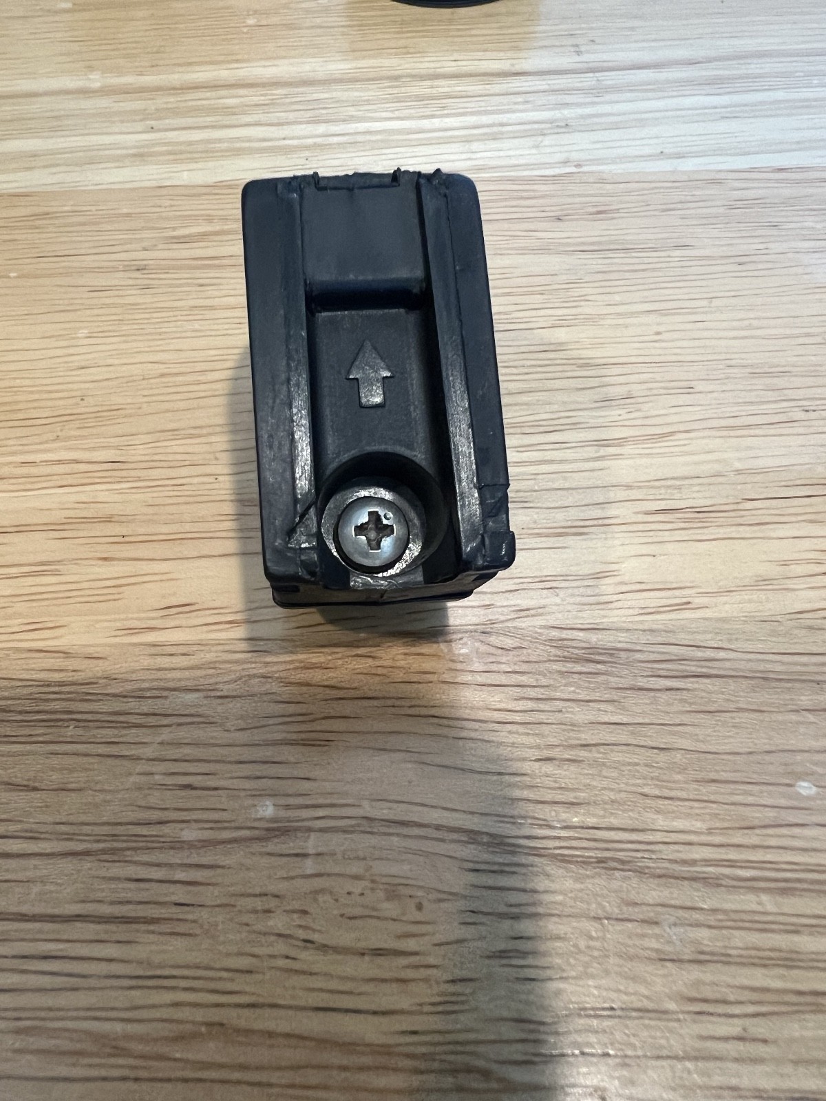 Used Cateye Model H-17 Mount for Bike Light and rubber accessories.
