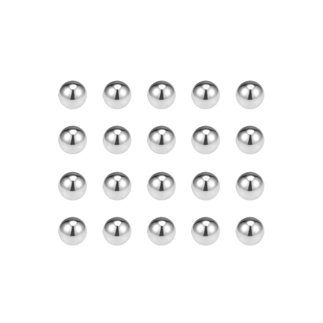4.5mm Bearing Balls 304 Stainless Steel G100 Precision Balls 50pcs