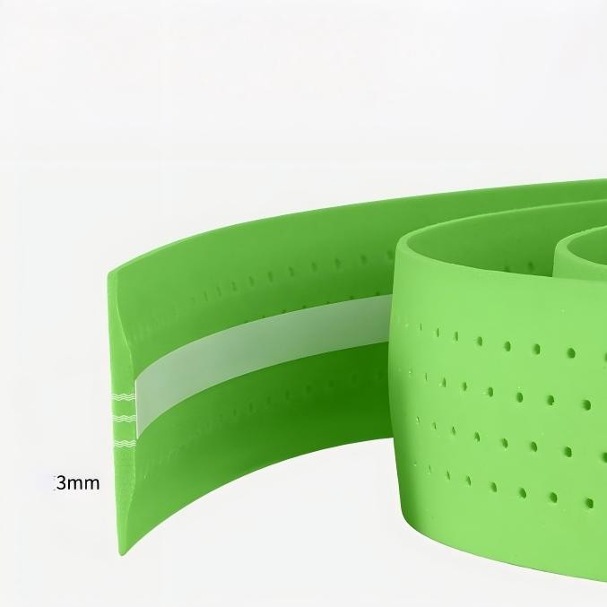 Anti- Slip Self-Adhesive Leather Handlebar Tape – Bar Grip Wrap for Road Bicycle