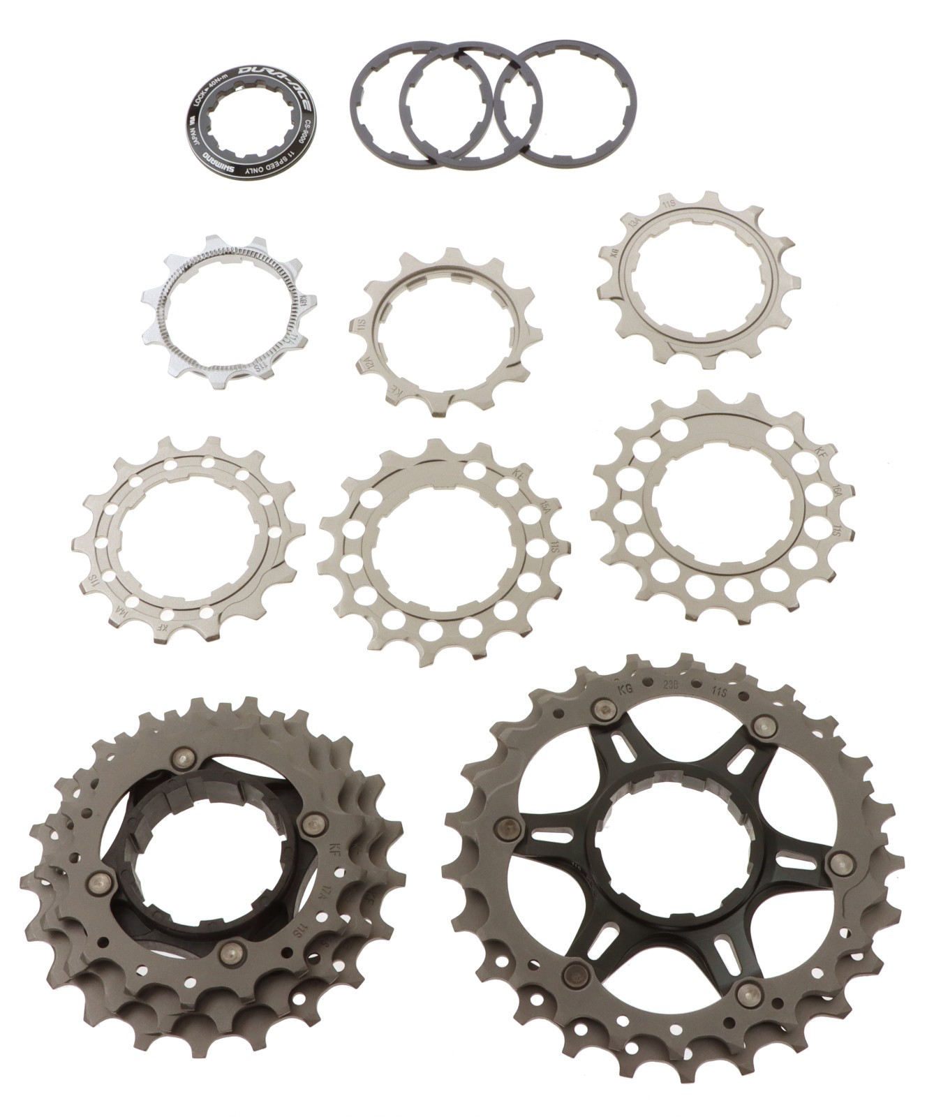 Shimano Dura-Ace CS-9000 Cassette 11-25T HG-EV 11 Speed NOS New
