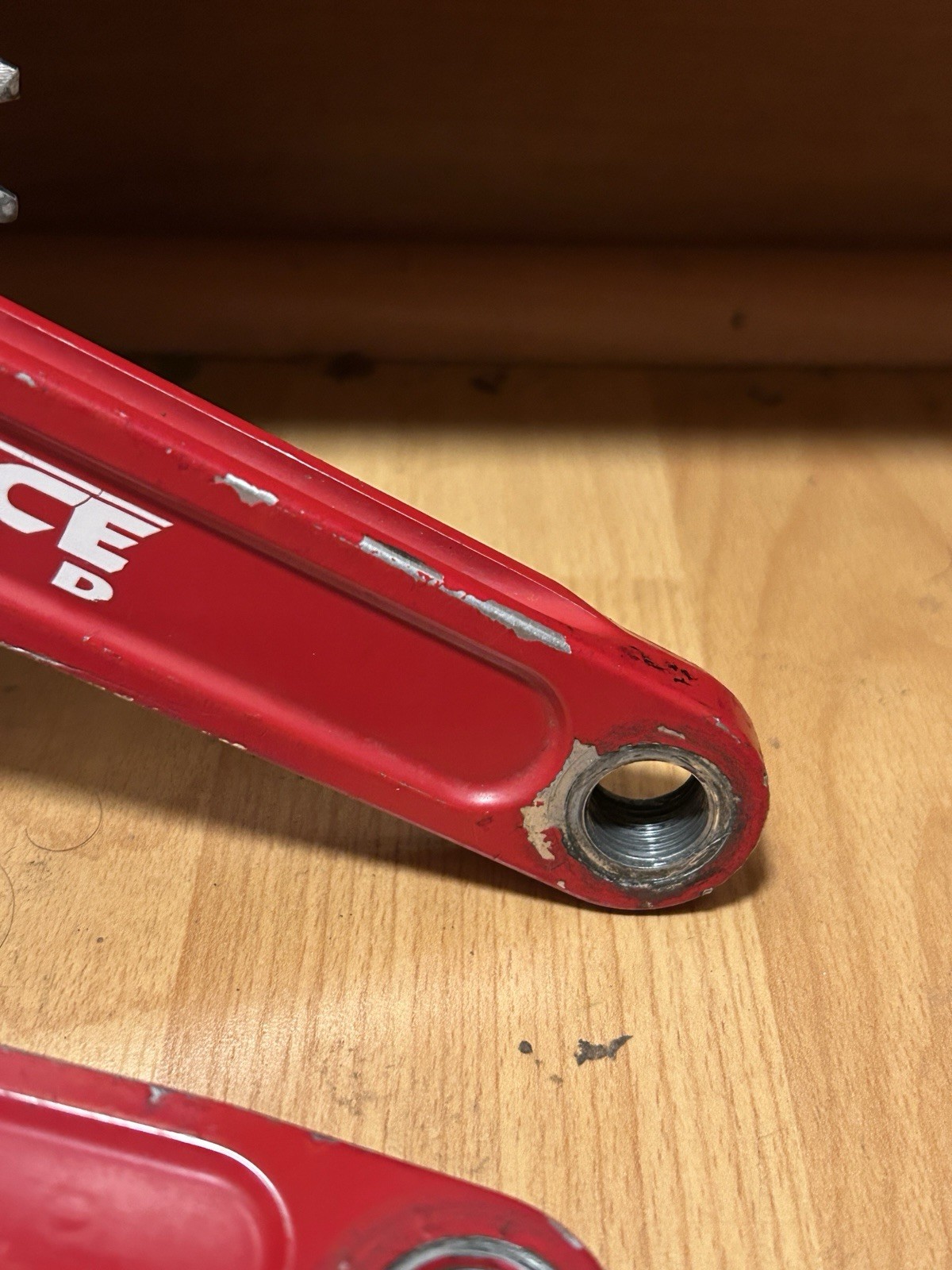 Vintage Race Face Turbine Forged Crankset RED 175mm 22 32 44T 8 Speed 90s MTB