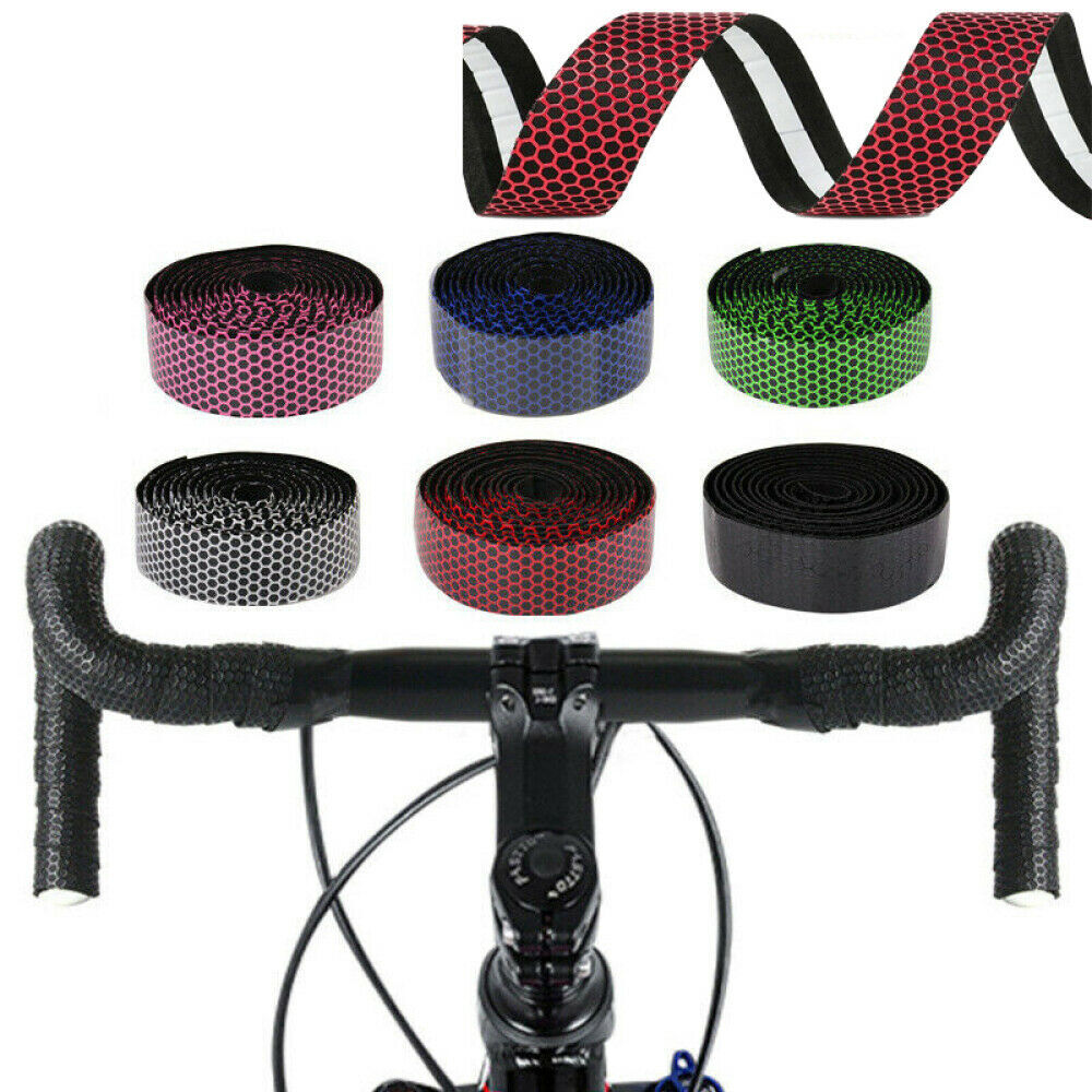 Silicone Bar Tape Road Bike / Drop Handlebar Tape Silica EVA Soft Wrap Bicycle