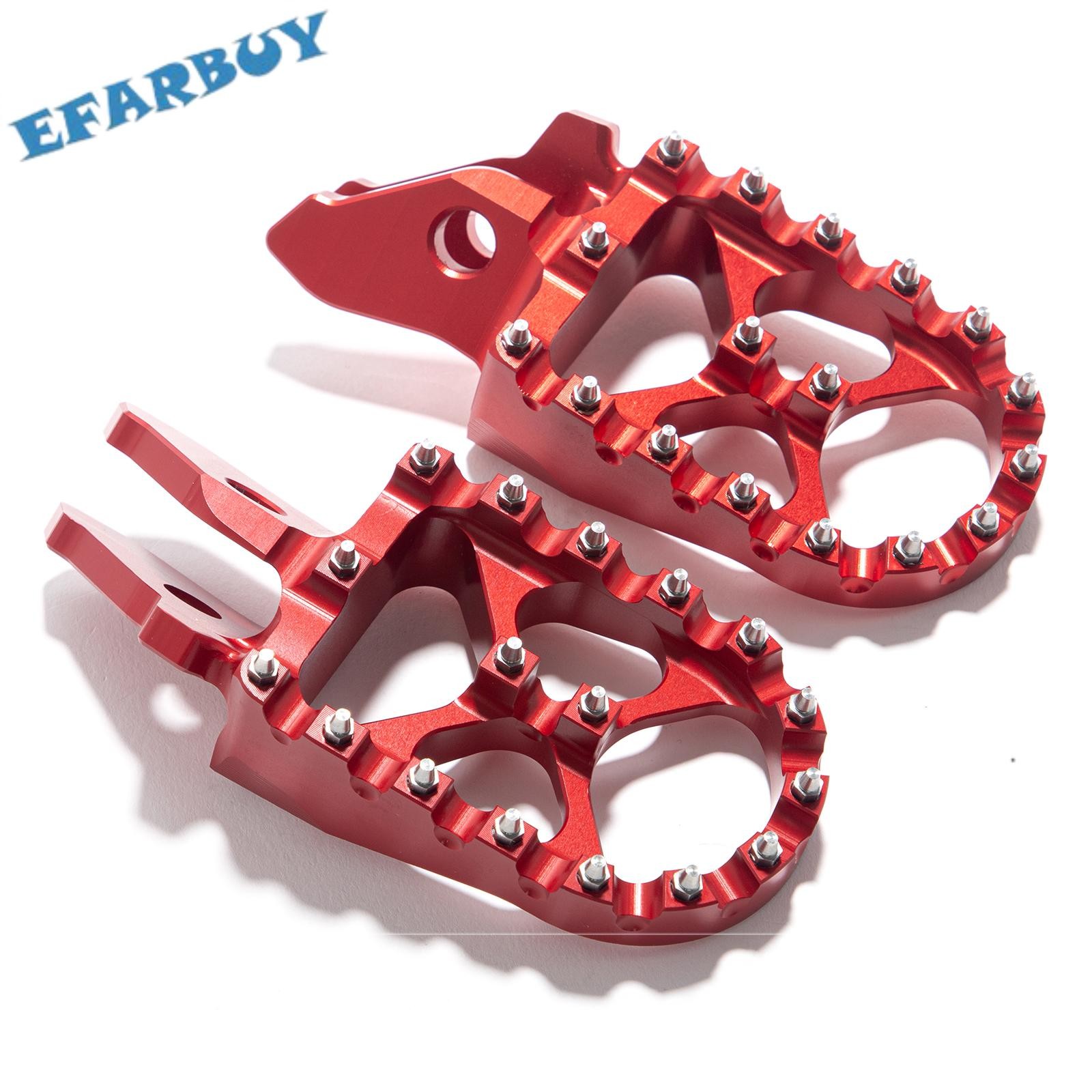 For Sur-Ron Red Billet Foot Pegs Footpegs Footrest Pedal Ultra Bee Dirt E-Bike