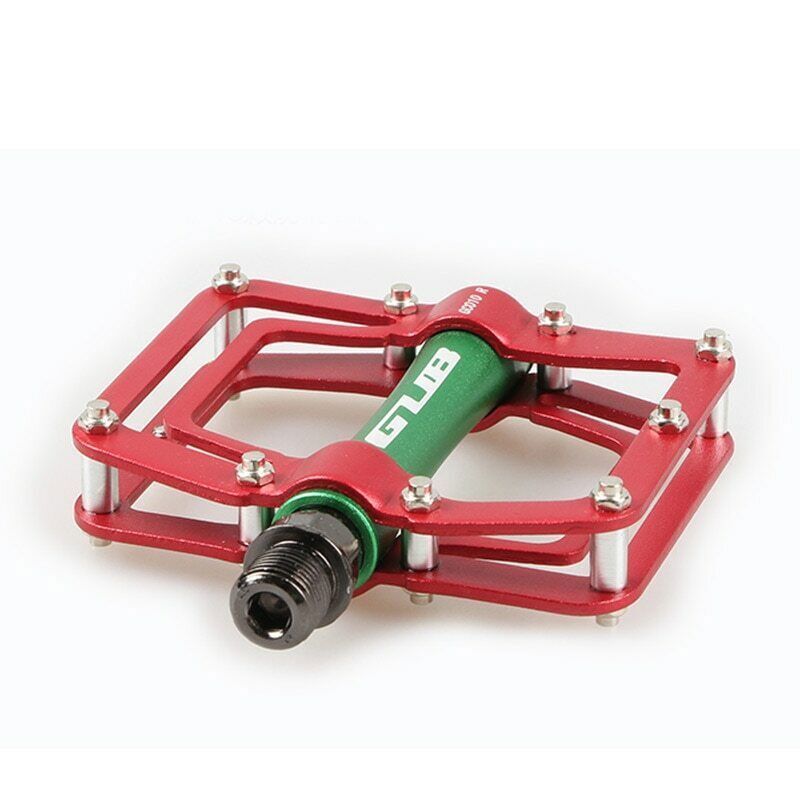 Cycling Pedals Aluminum Alloy Platform CR-MO 9/16″ DU Sealed Bearing Pedal