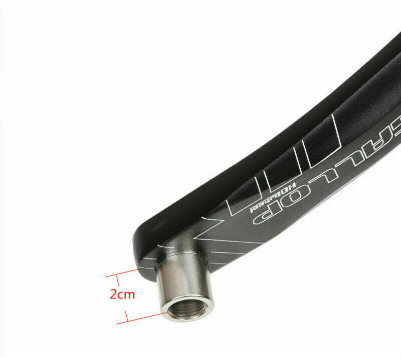 PROMEND 9/16» Crank Titanium Alloy Bike Spacers Steel Bicycle Pedals Extender