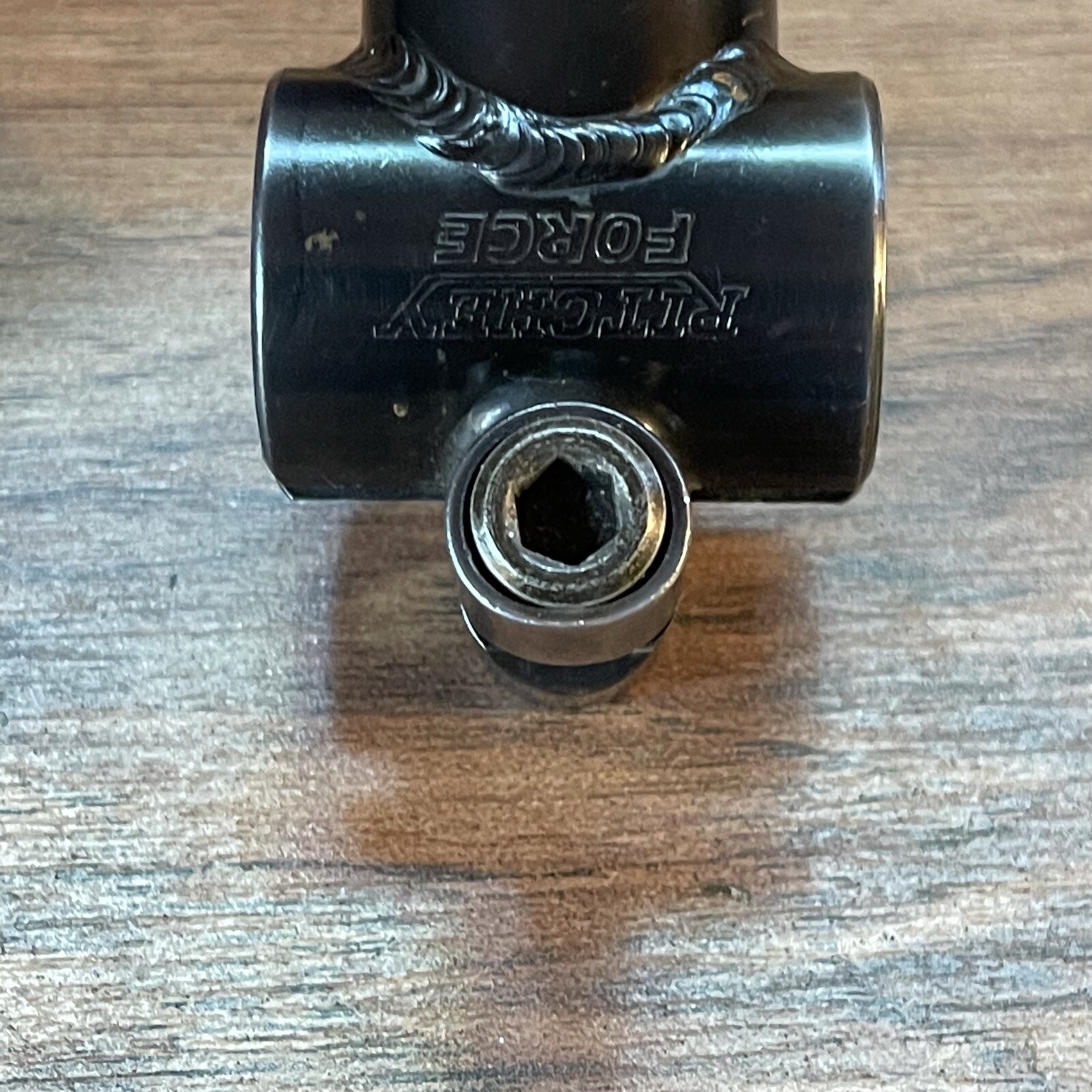 Vintage Ritchey Force Quill MTB Stem 120 15 Degree 25.4 Black Cable Guide Hanger