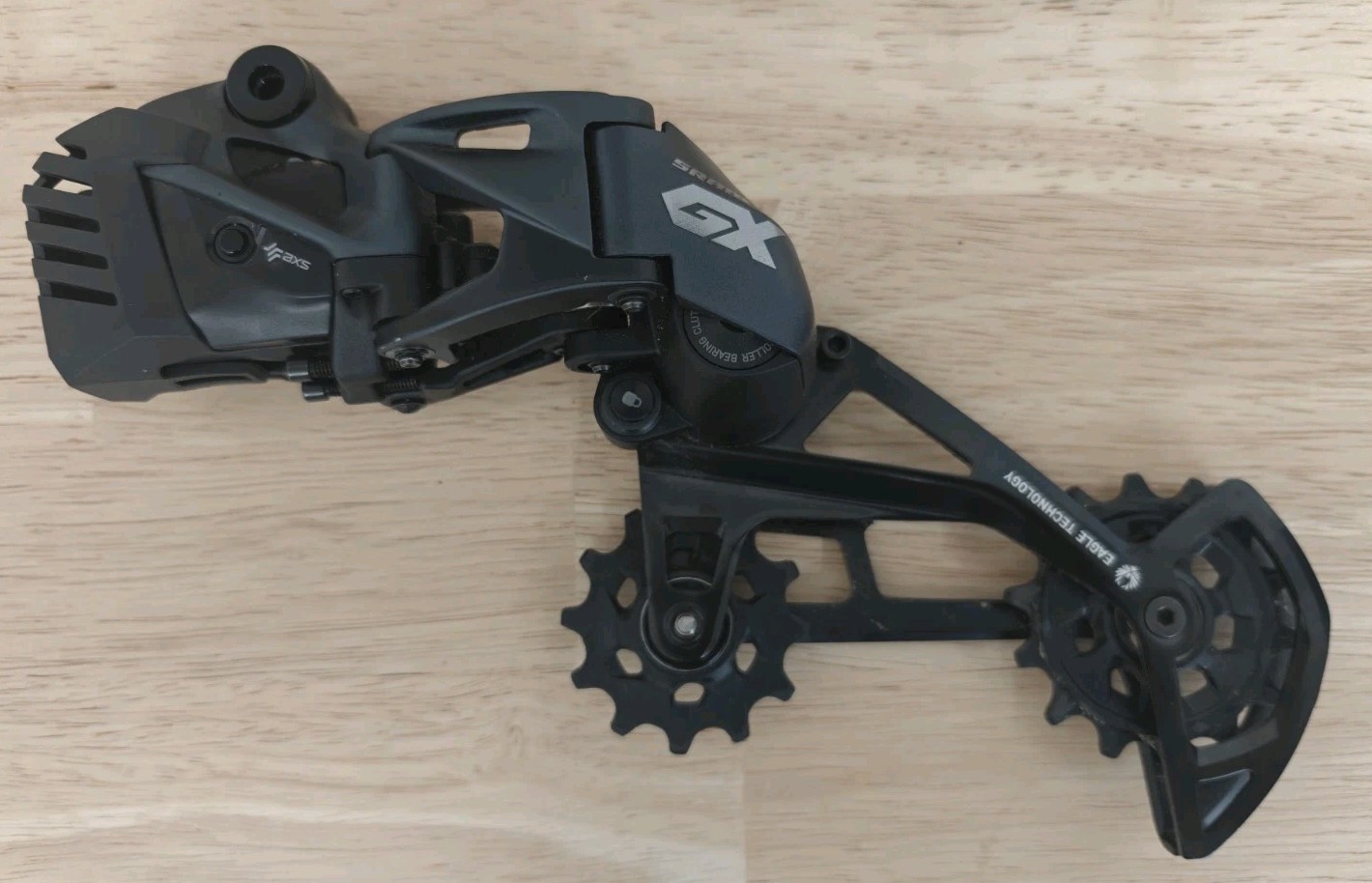 SRAM GX Eagle AXS Rear Derailleur – 12-Speed, Long Cage, 52t Max, Lunar