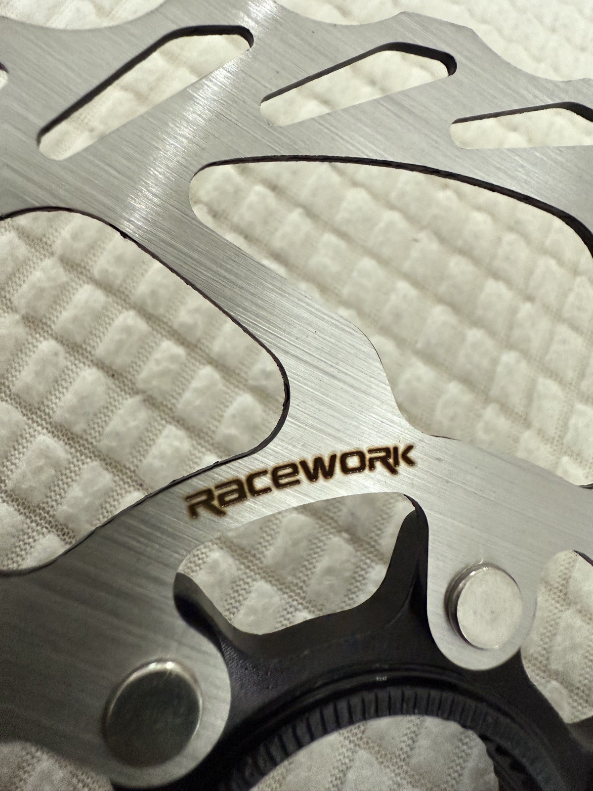RACEWORK Bicycle 160mm Bike Rotors Disc Brake Rotor Center Lock 2 pieces