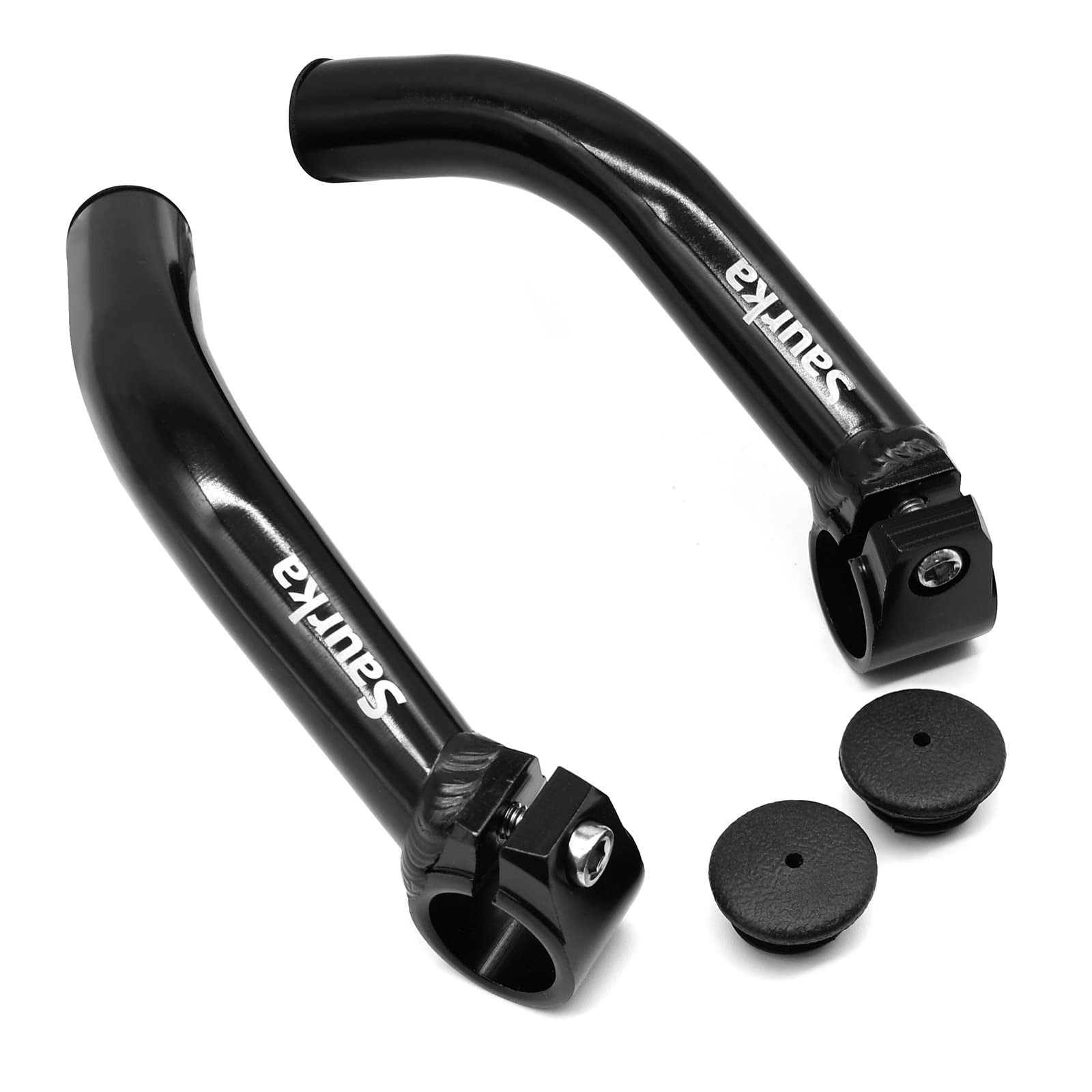 Thinvik Aluminum Alloy Bike Bar Ends for MTB and Road Bikes