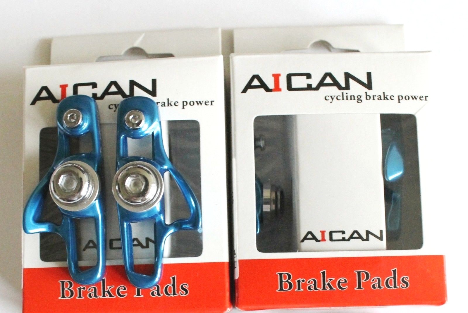 Aican Road bike brake Super Light holder shoes catridge fit Shimano, Blue, 2 pc