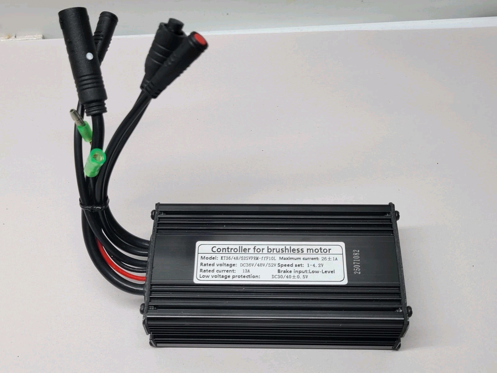 KT36/48/52SVPRM-ffF10L DC 36V/ 48V /52V Controller for Brushless Motor