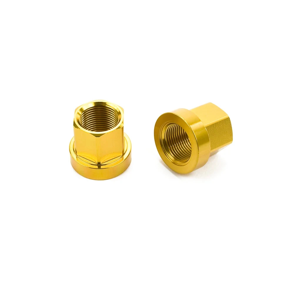 Mission BMX Alloy Axle Nuts – 14mm – Various Colors