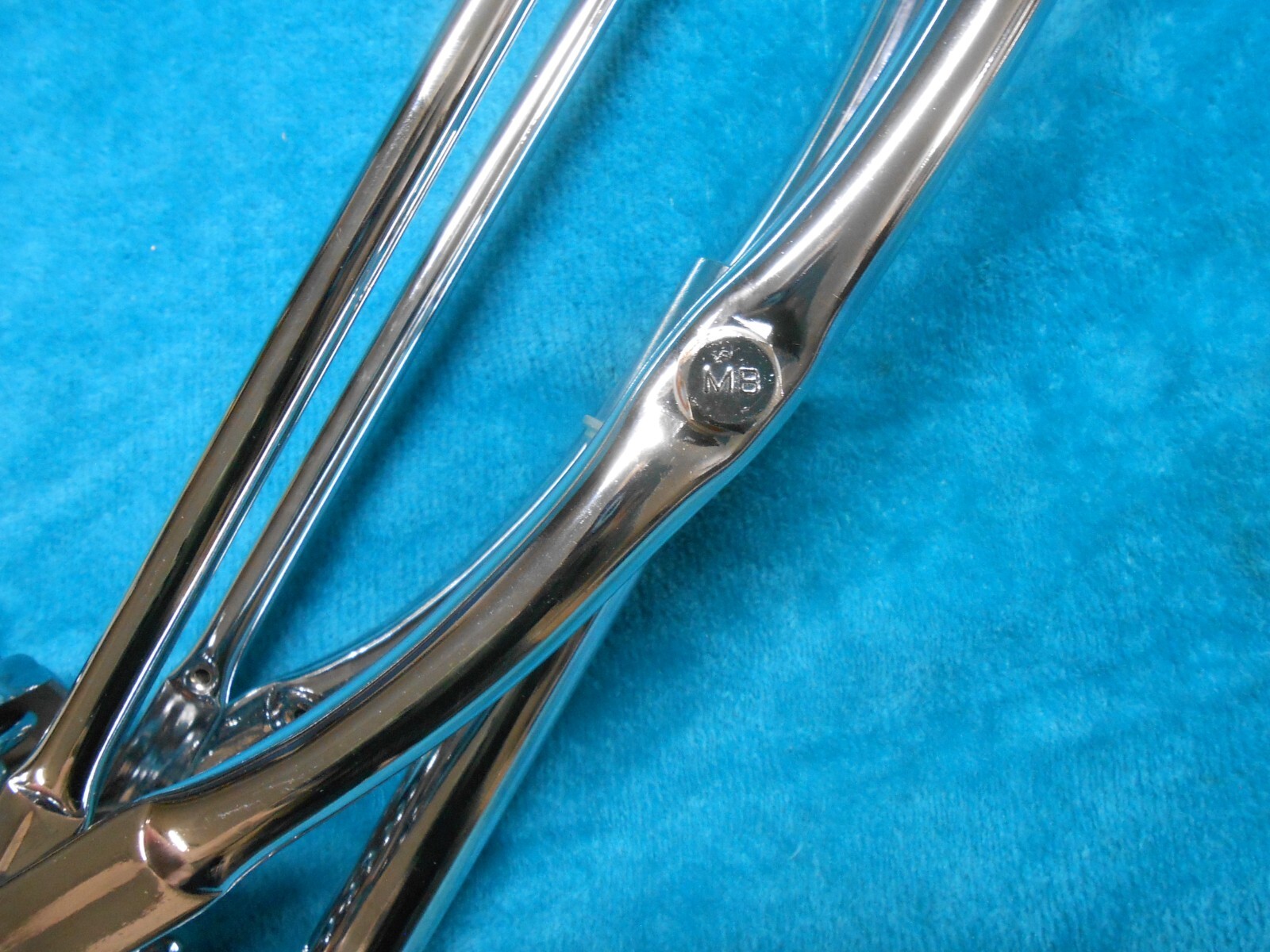 26” CHROME CRUISER BICYCLE SPRINGER FORK VINTAGE SCHWINN CHOPPER BIKE 1″ HEADSET