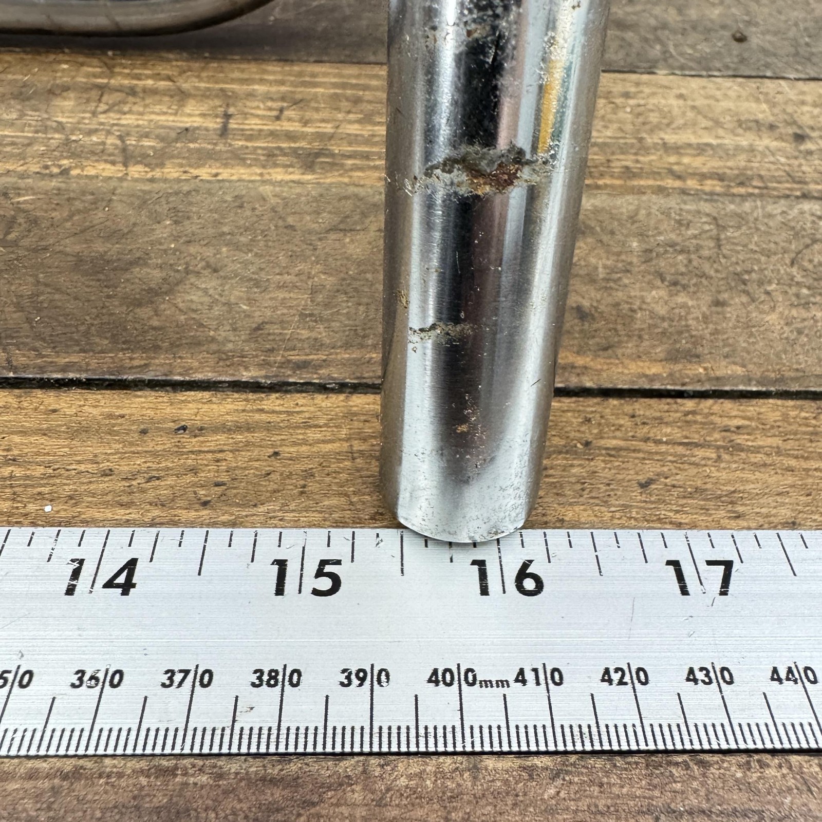 Vintage Nitto B111 Drop Handlebar 25.4 Clamp Fuji Steel Road Track Bar 80s 70s